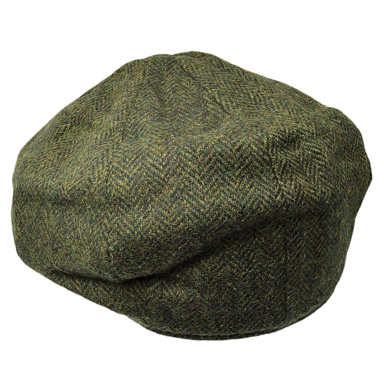 Grønn Newsboy Cap - 2