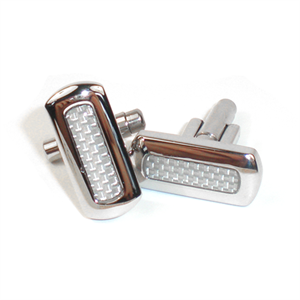 White Carbon - Manchetknapper - 1