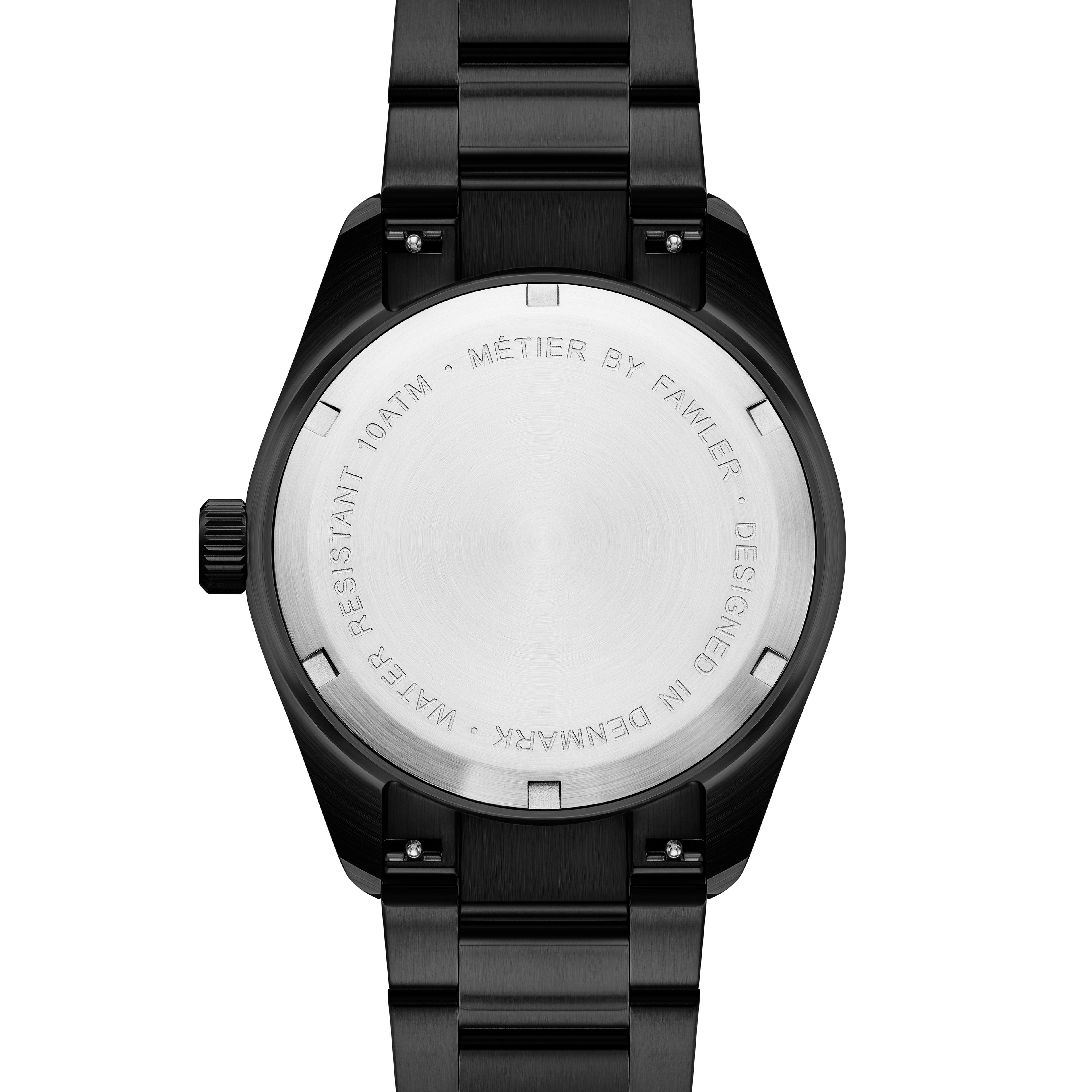 Métier II | Reloj GMT de acero inoxidable negro de edición limitada - 4