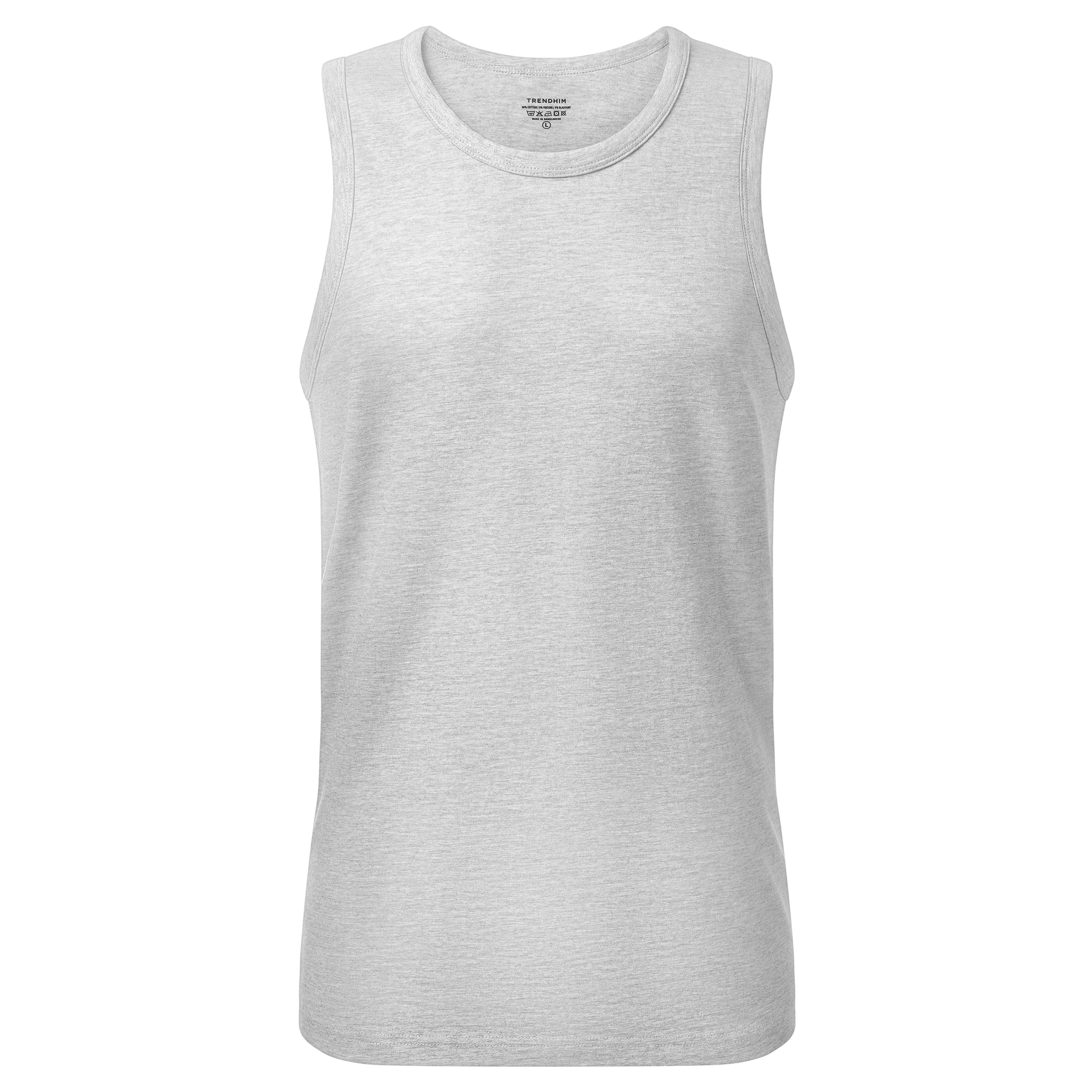 TrueFeel | Pamučna svjetlosiva potkošulja - 1