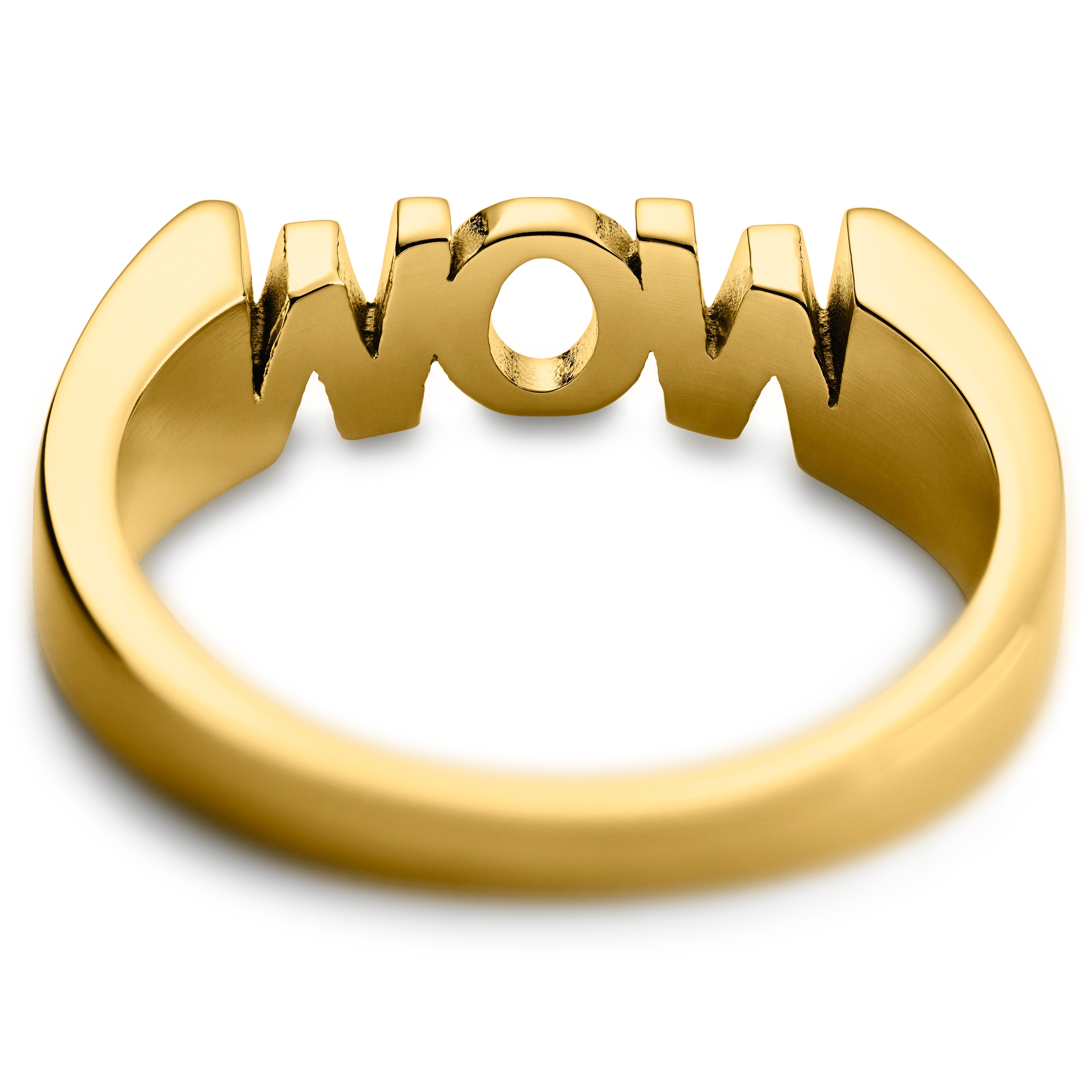 Jaygee | Goldfarbener Ring Wow - 3