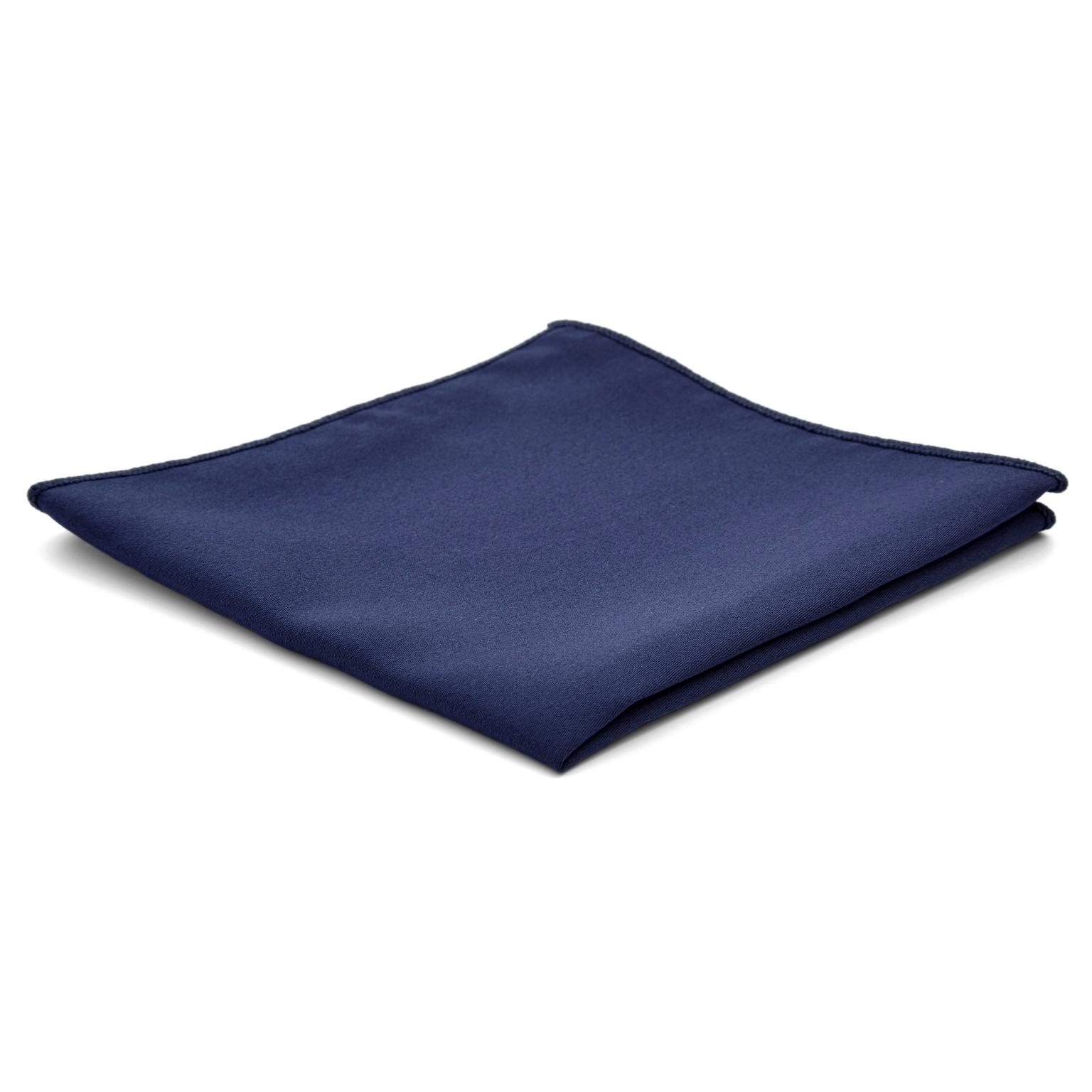 Marineblauwe Basic Pochet Marineblauwe Basic Pochet