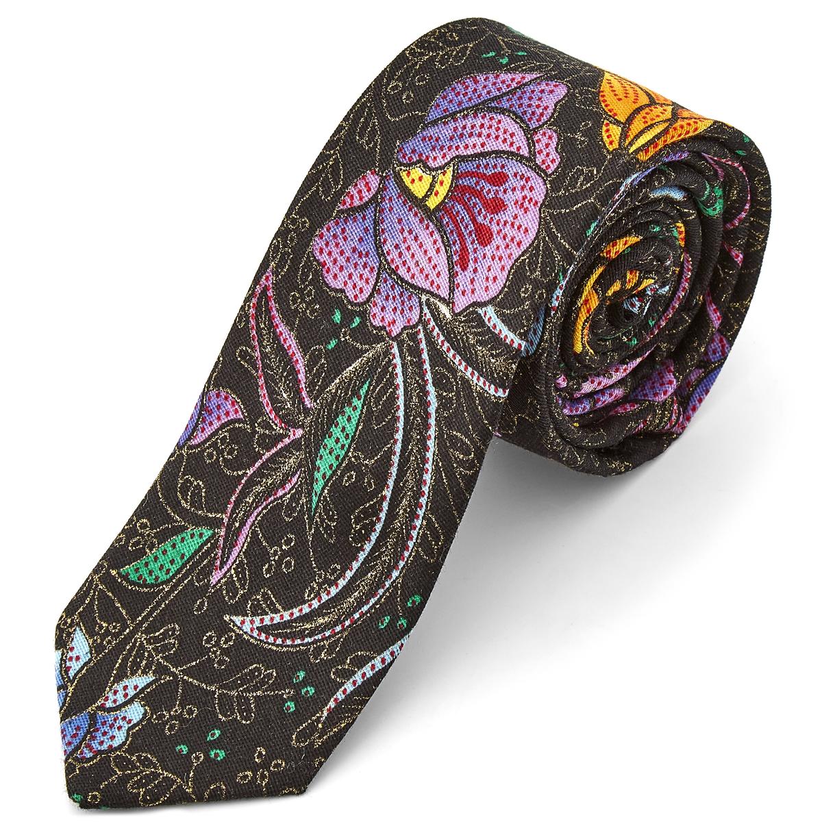 Pattern Tie Options Stitched Floral Pattern Tie | In stock! | Tailor Toki