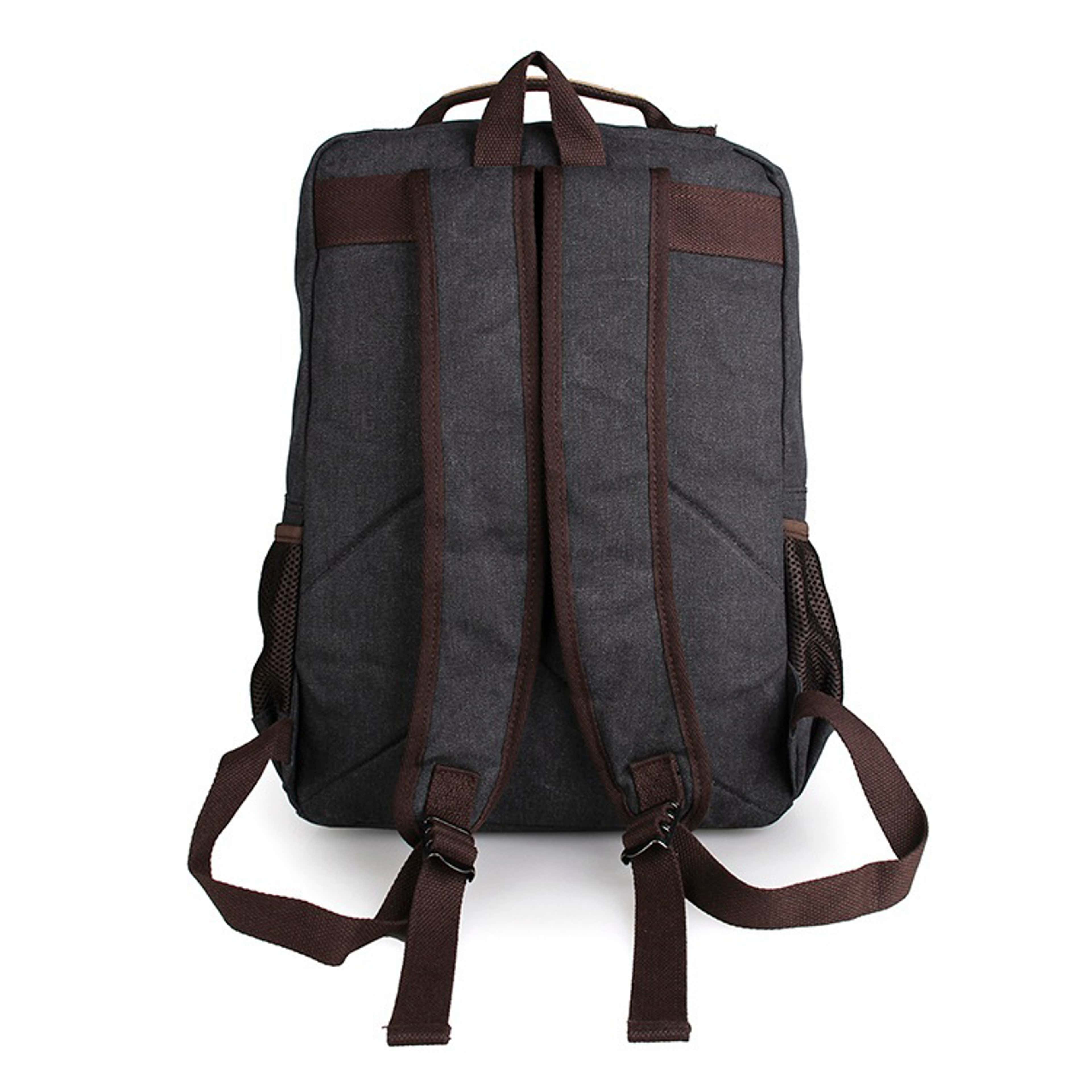 Grey Compact Backpack - 2 - hover gallery