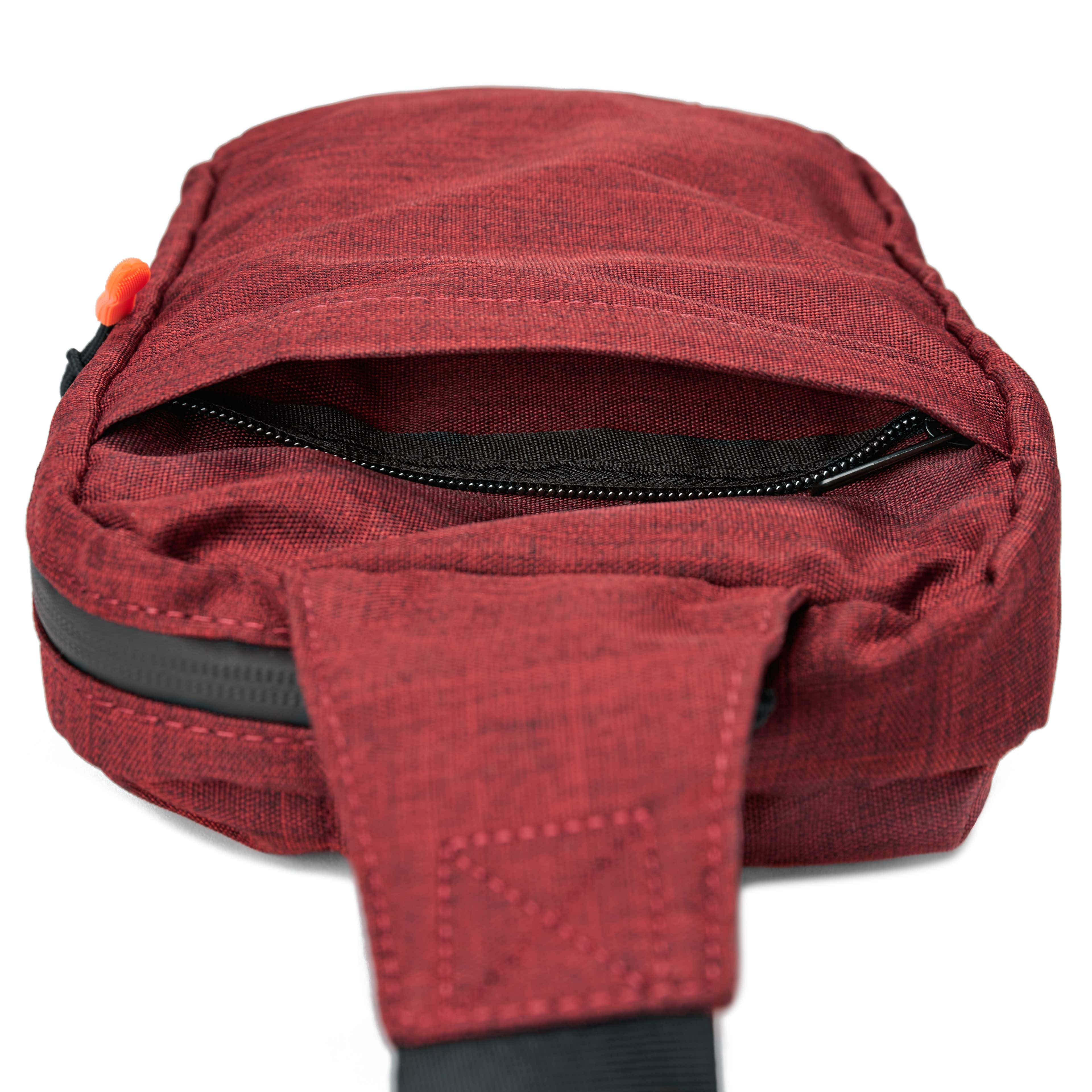 Lawson Red Foldable Bum Bag – Recycled PET - 11 - gallery