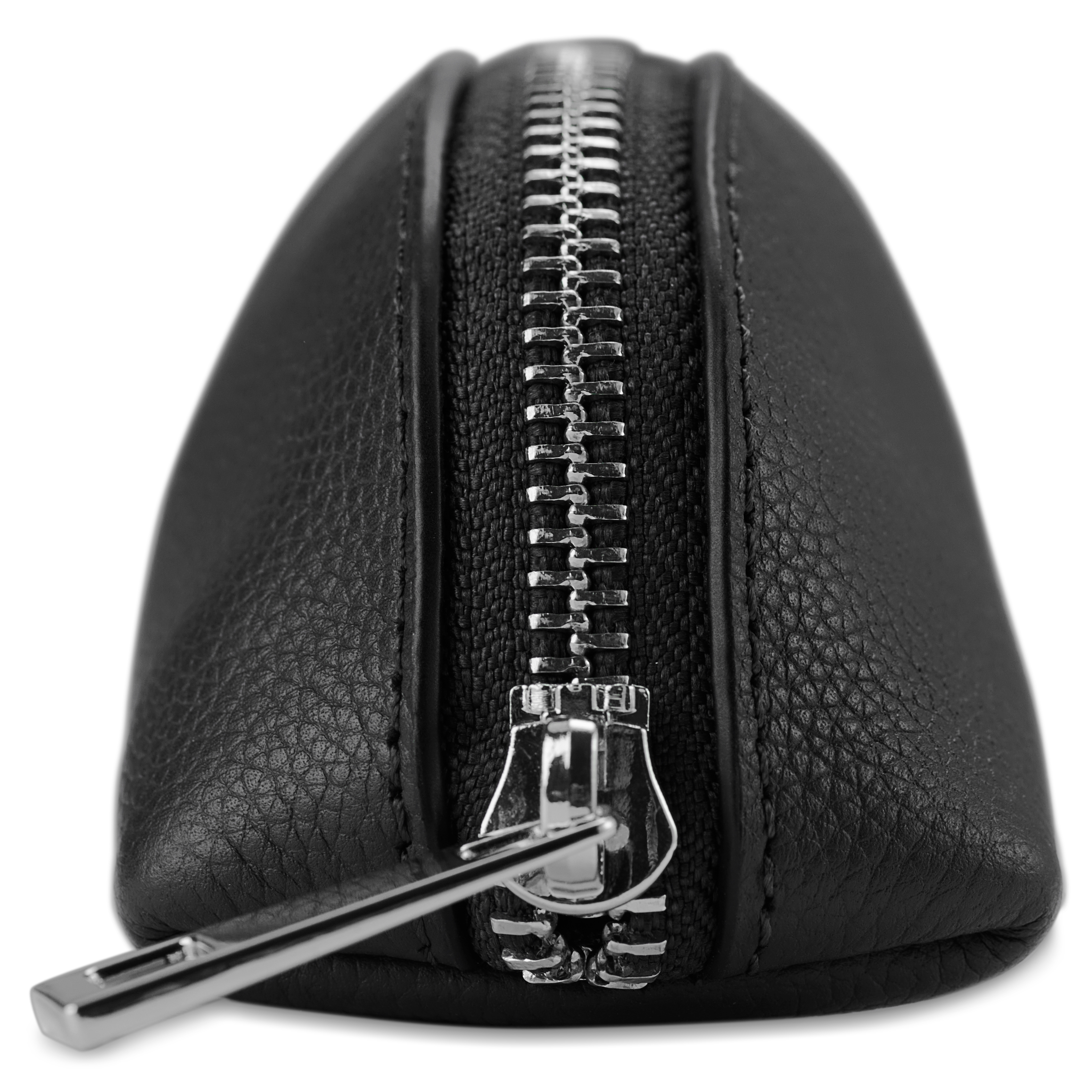Black Leather Pencil Case - 3