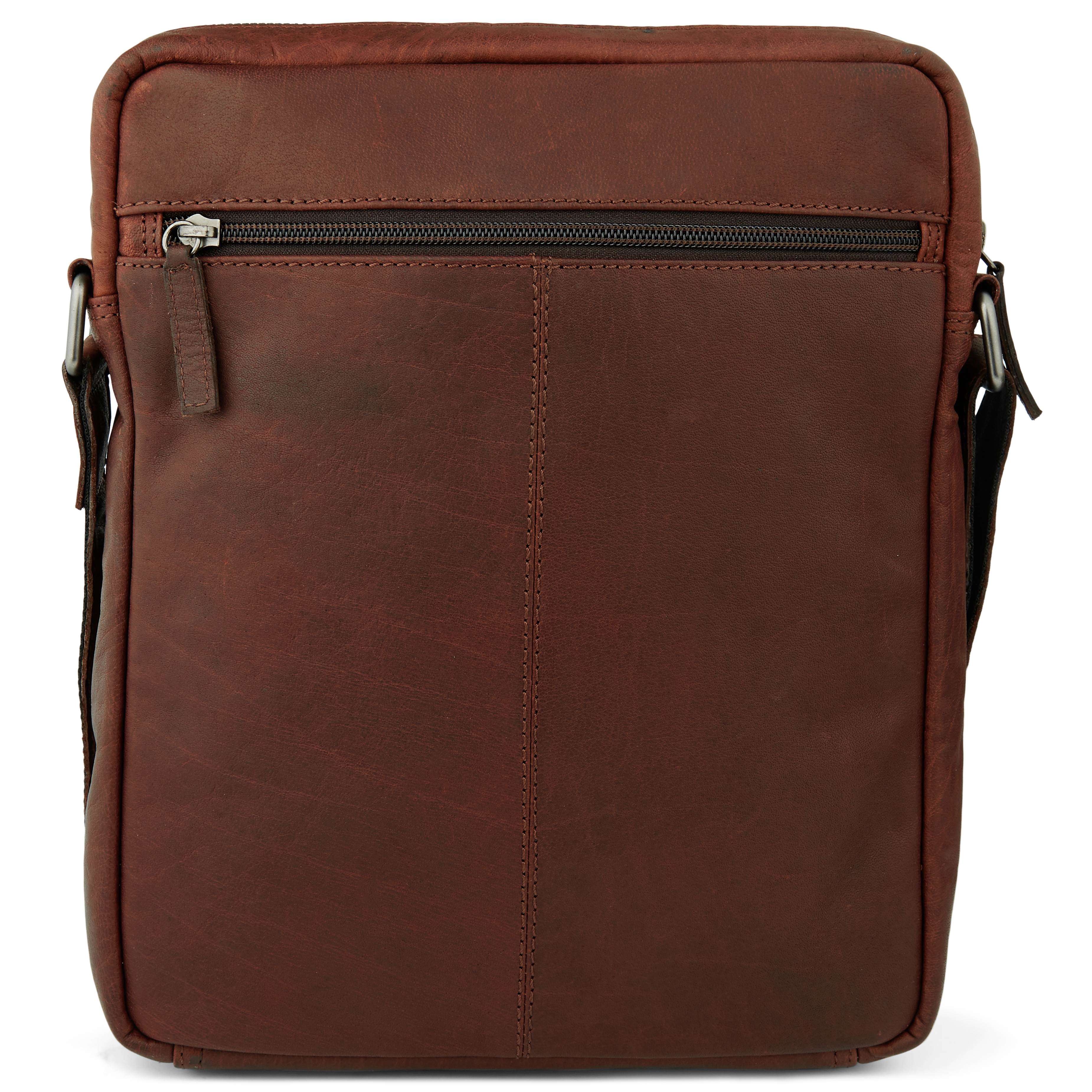 Oxford Classic Brown City Leather Bag - 3