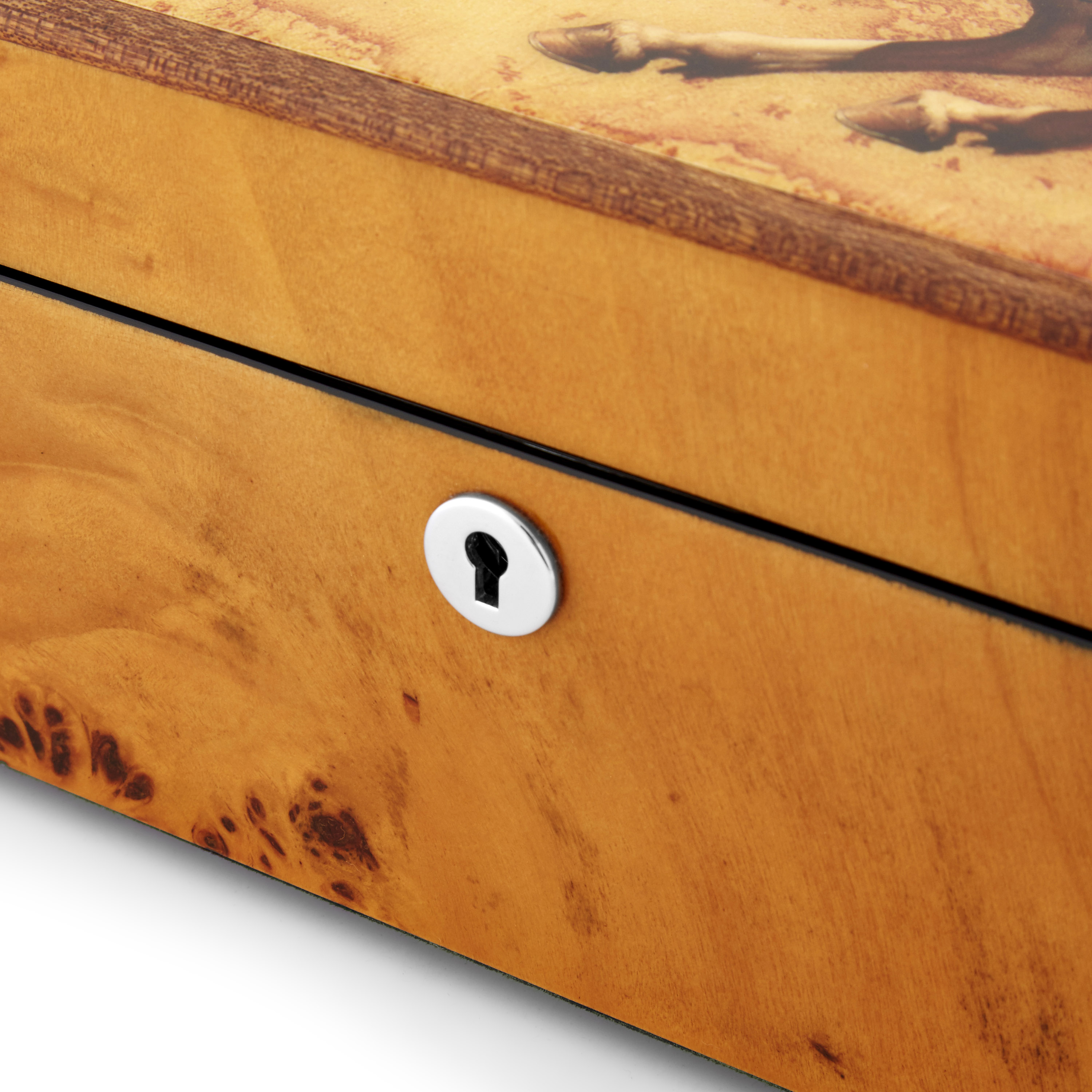 Napoleon Klockskrin Trä - 12 Klockor - 6