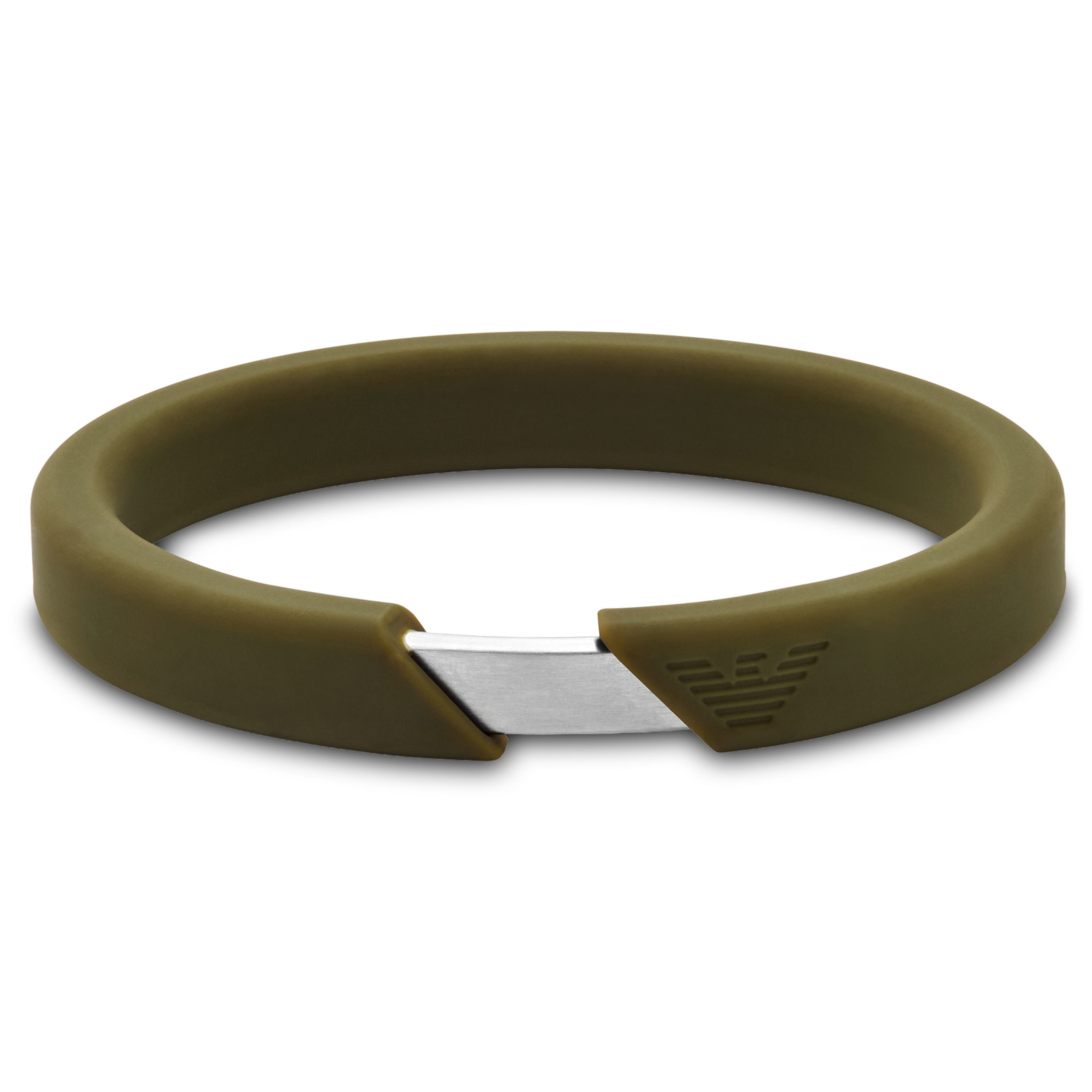 Pulsera de silicona Emporio Armani Eagle Logo Pulsera de silicona Emporio Armani Eagle Logo