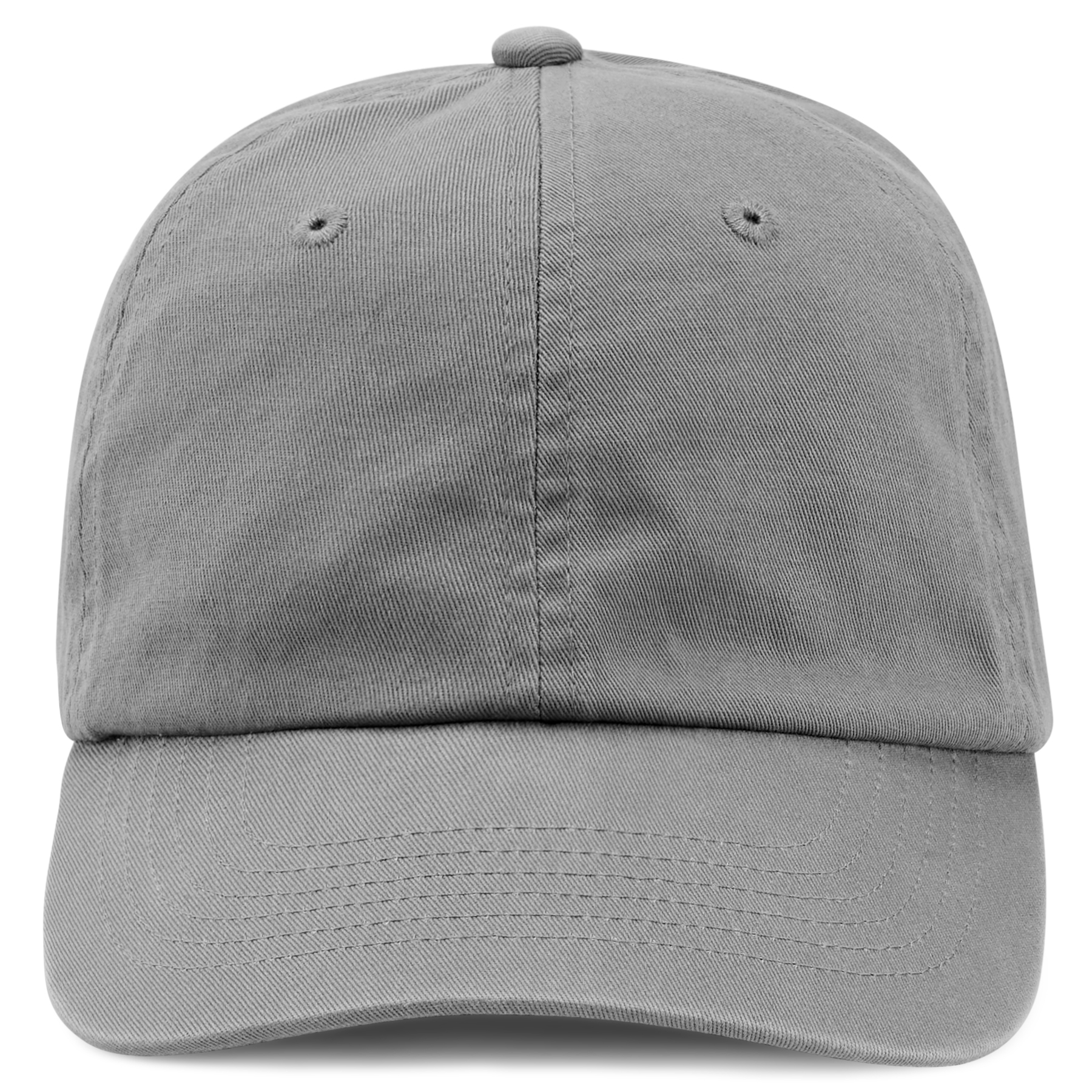 Ciemnoszara czapka bawełniana - 2