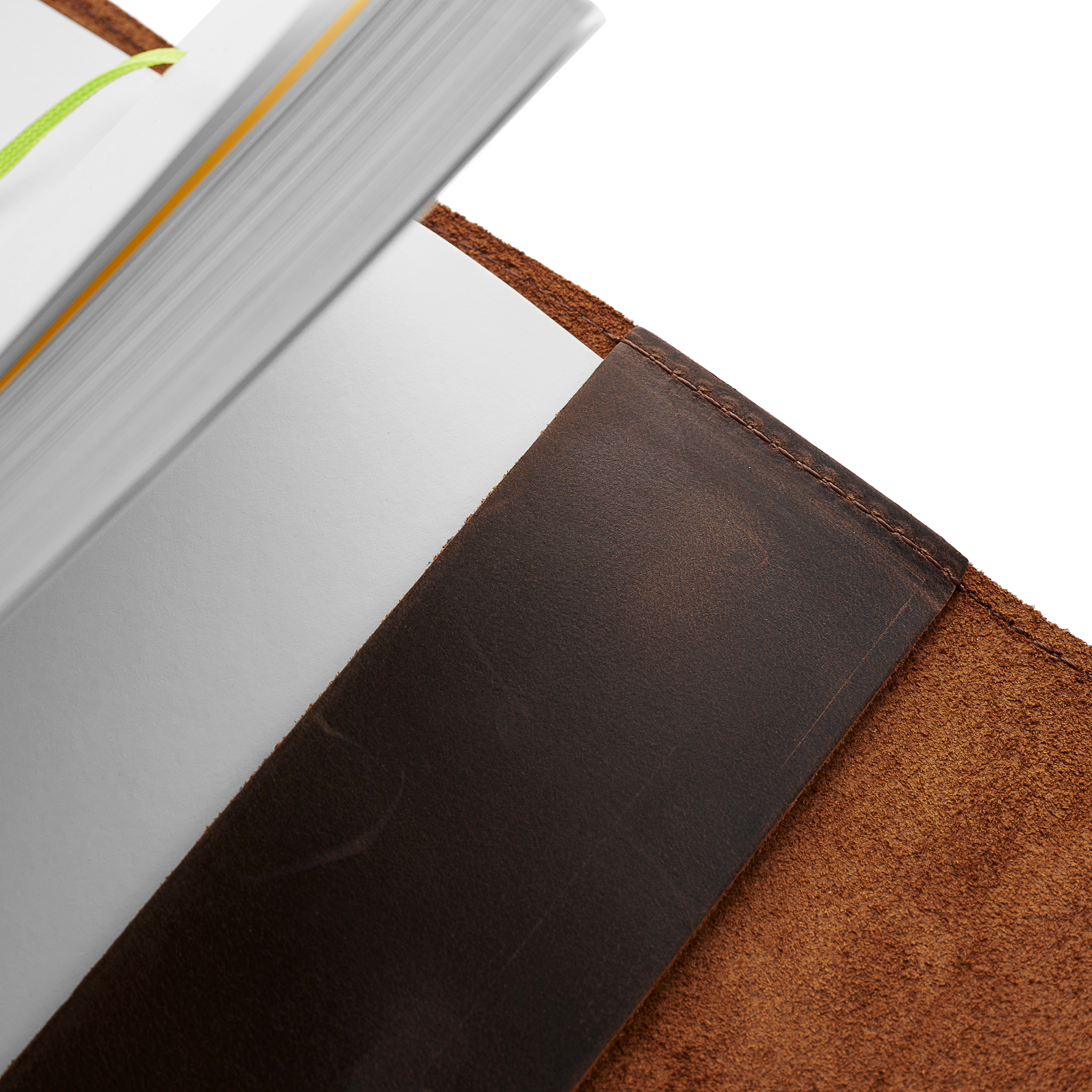 Muistikirja | Tummanruskea nahka | Pieni - 3