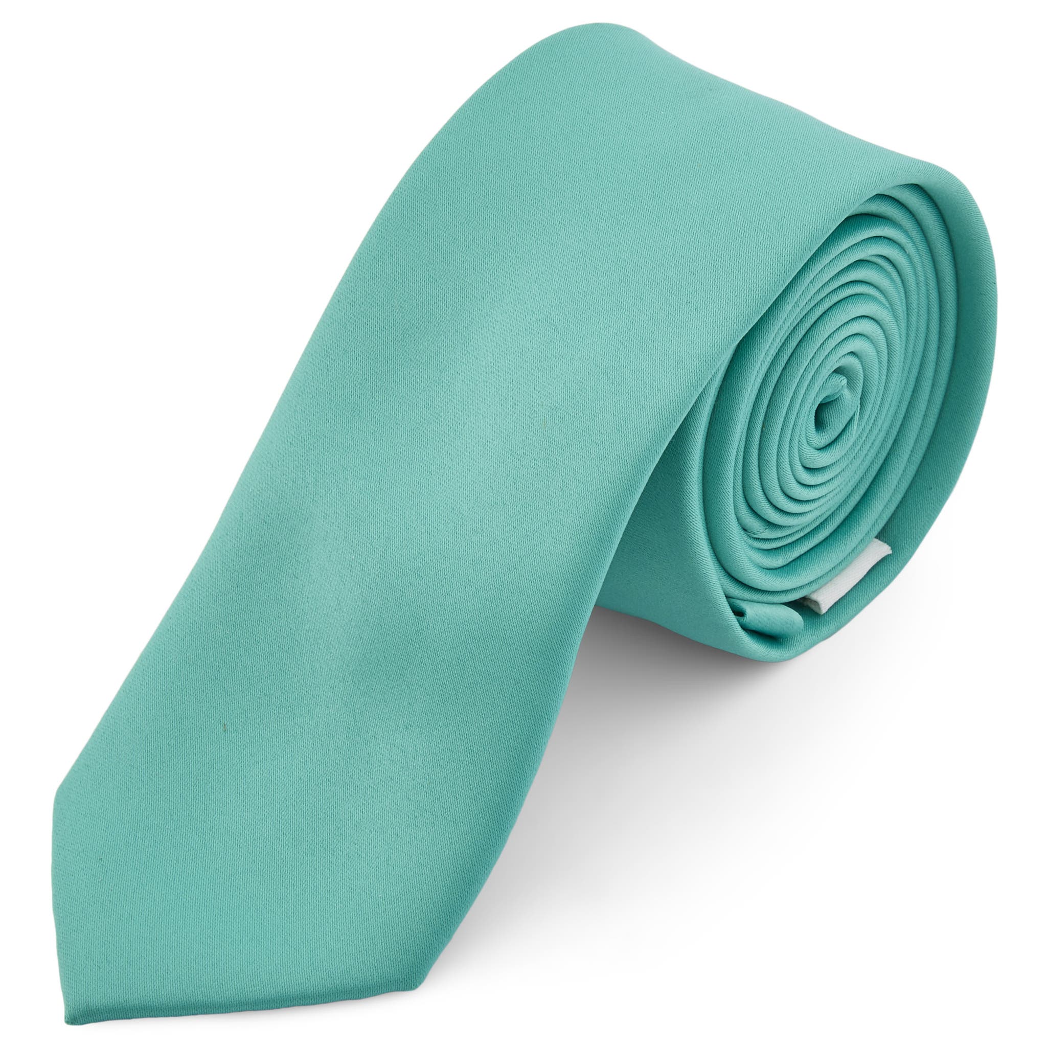 Basic Turquoise Polyester Tie | In stock! | Trendhim