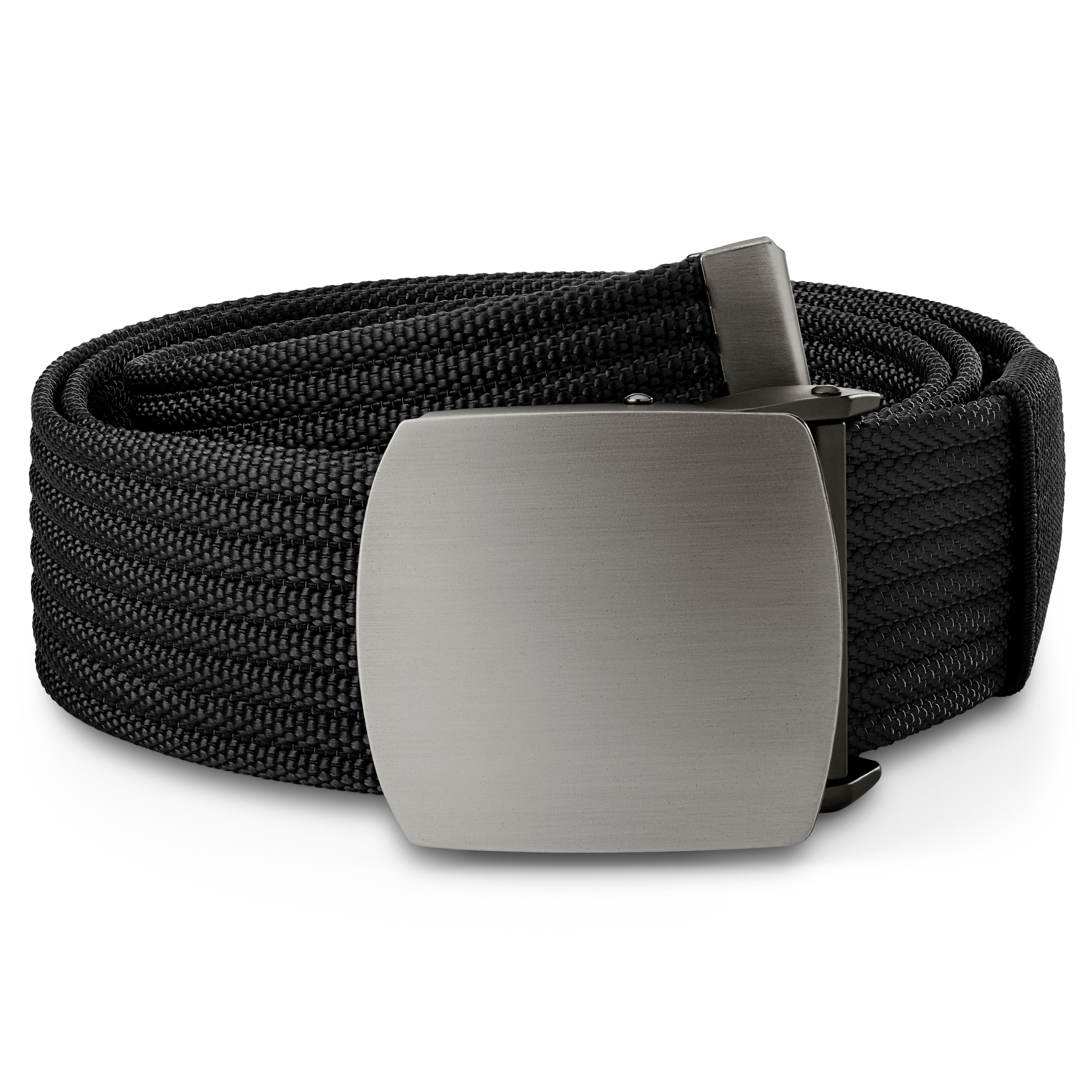 Black Auto-lock Canvas Belt