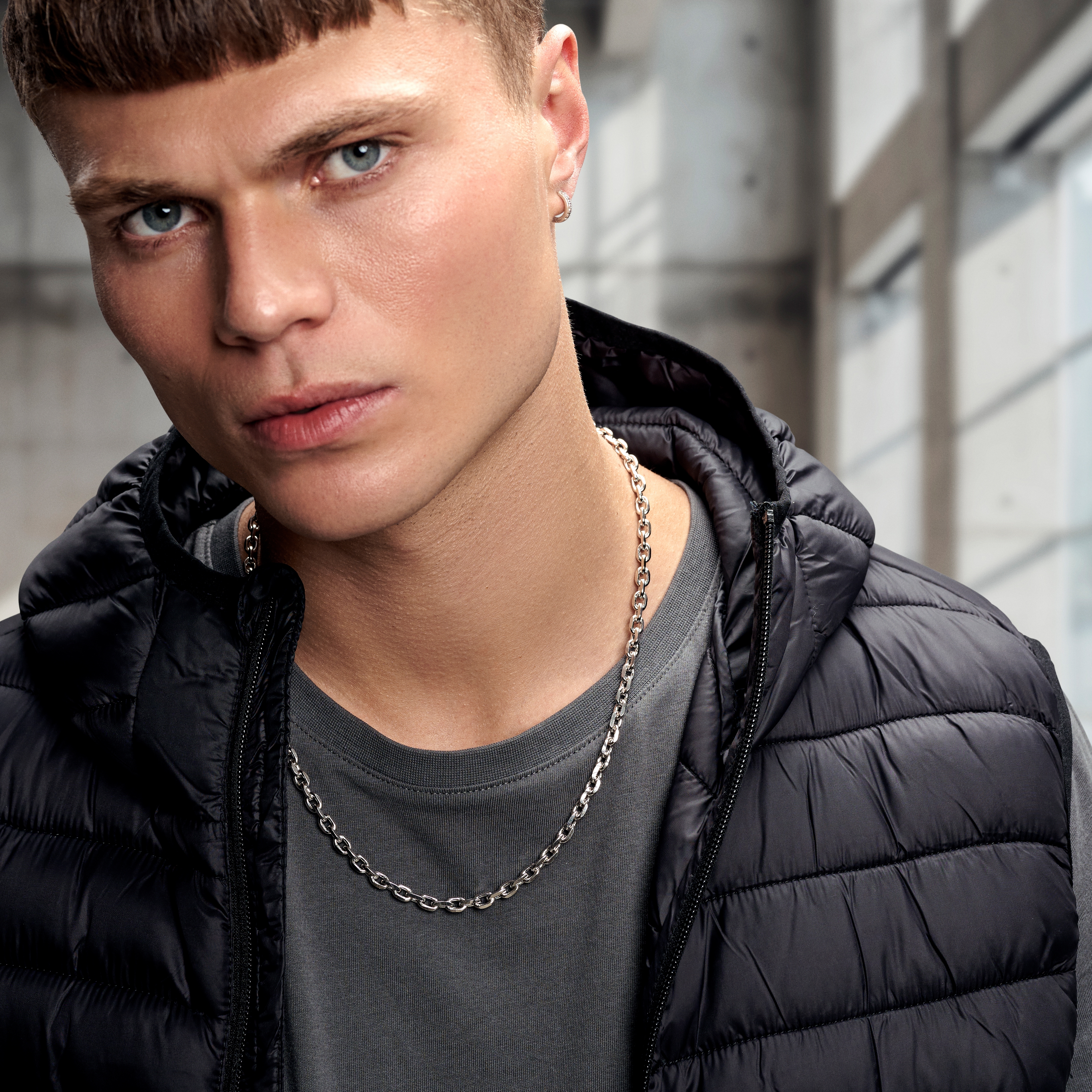 Argentia| 925s | 6 mm ródiovaný náhrdelník z mincového striebra z rolo retiazky - 4