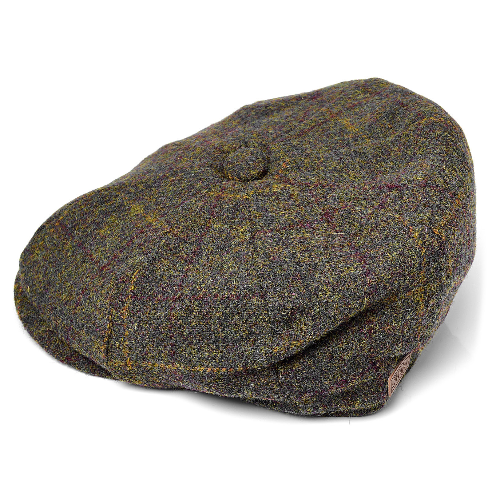 Dark Green Newsboy Cap - 3