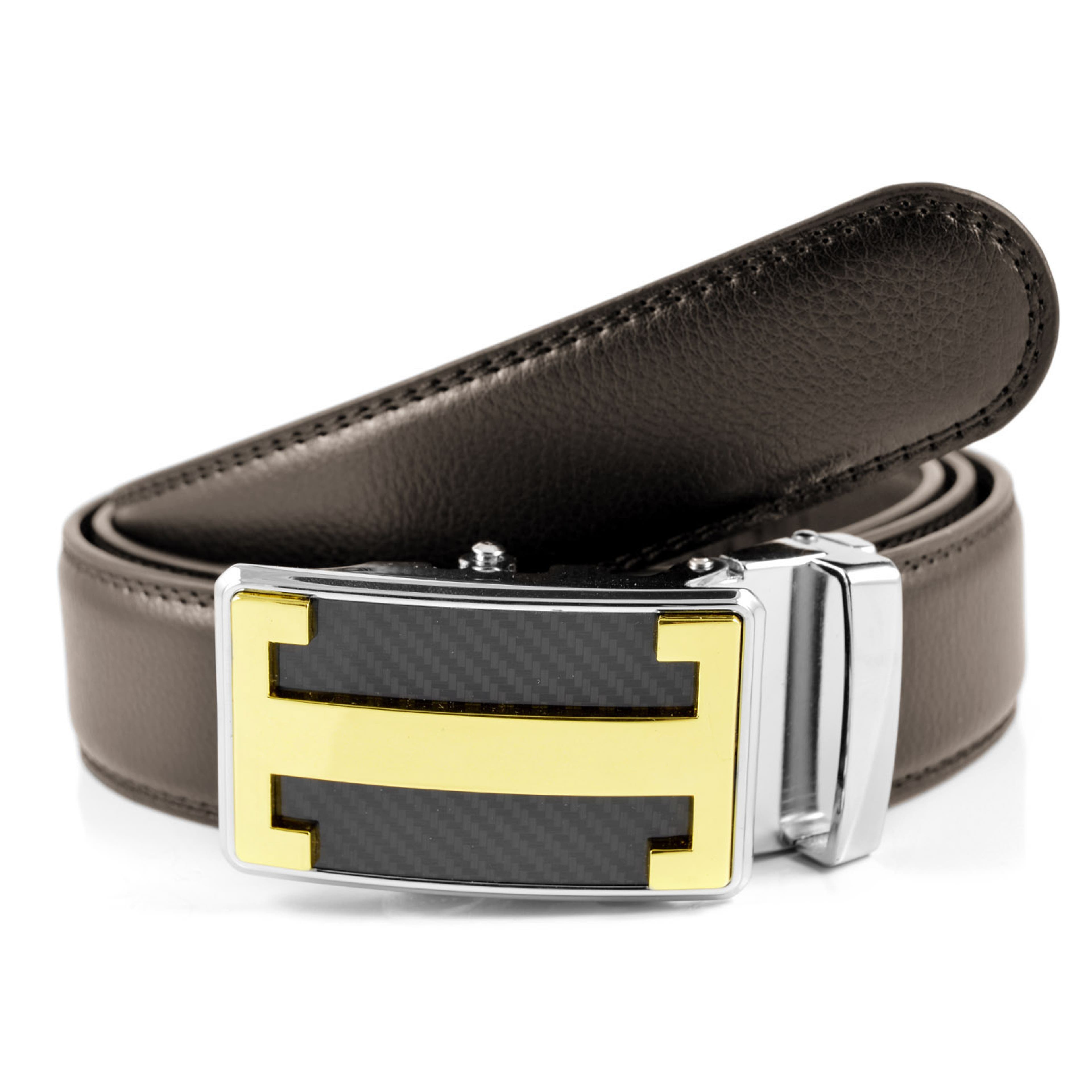 Bruine CB Detail Automatische Riem - 1