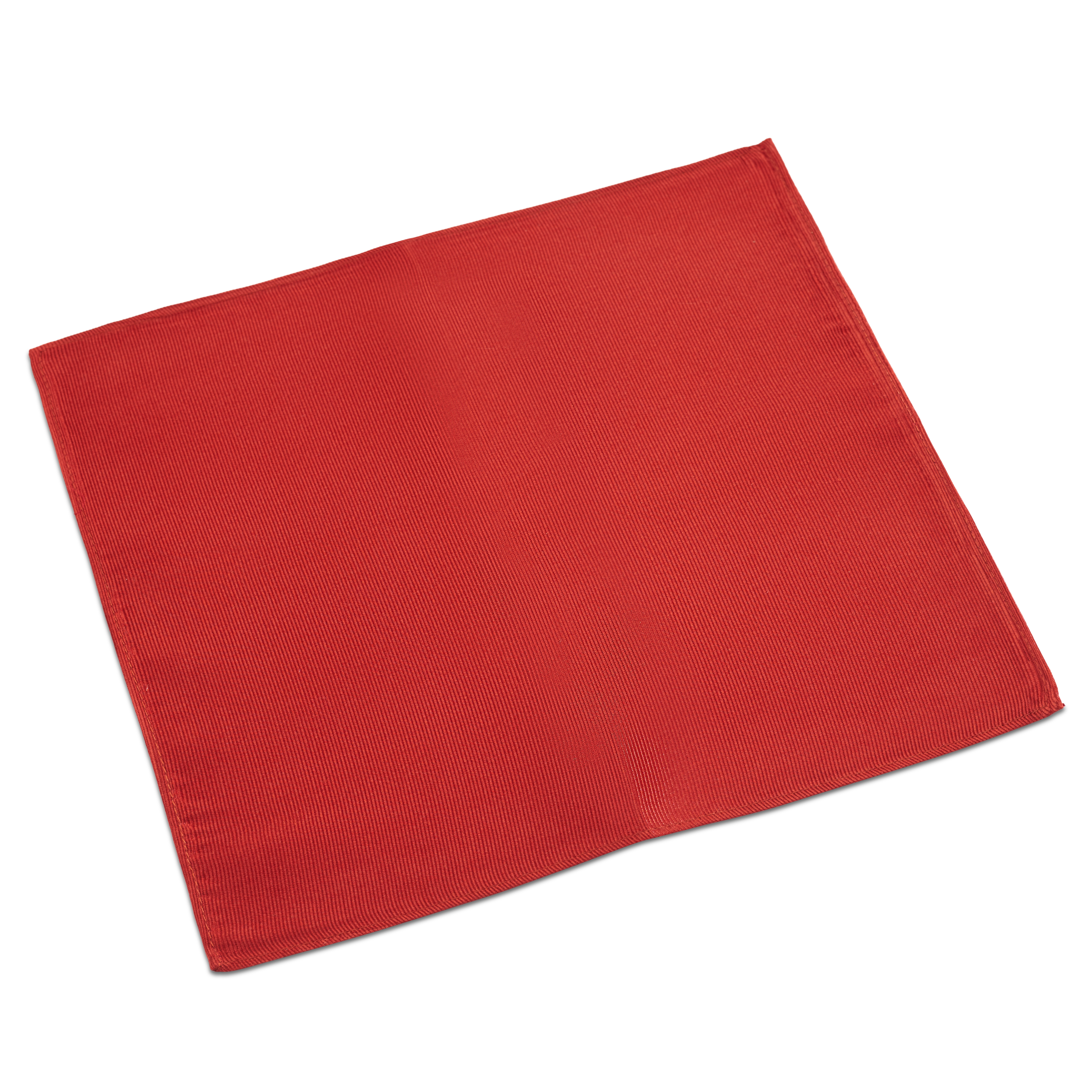 Rode Zijden Twill Pochet - 3