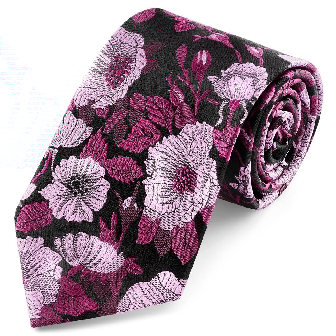 Dianthus | 8 cm Pink Silk Flower Tie | In stock! | Trendhim