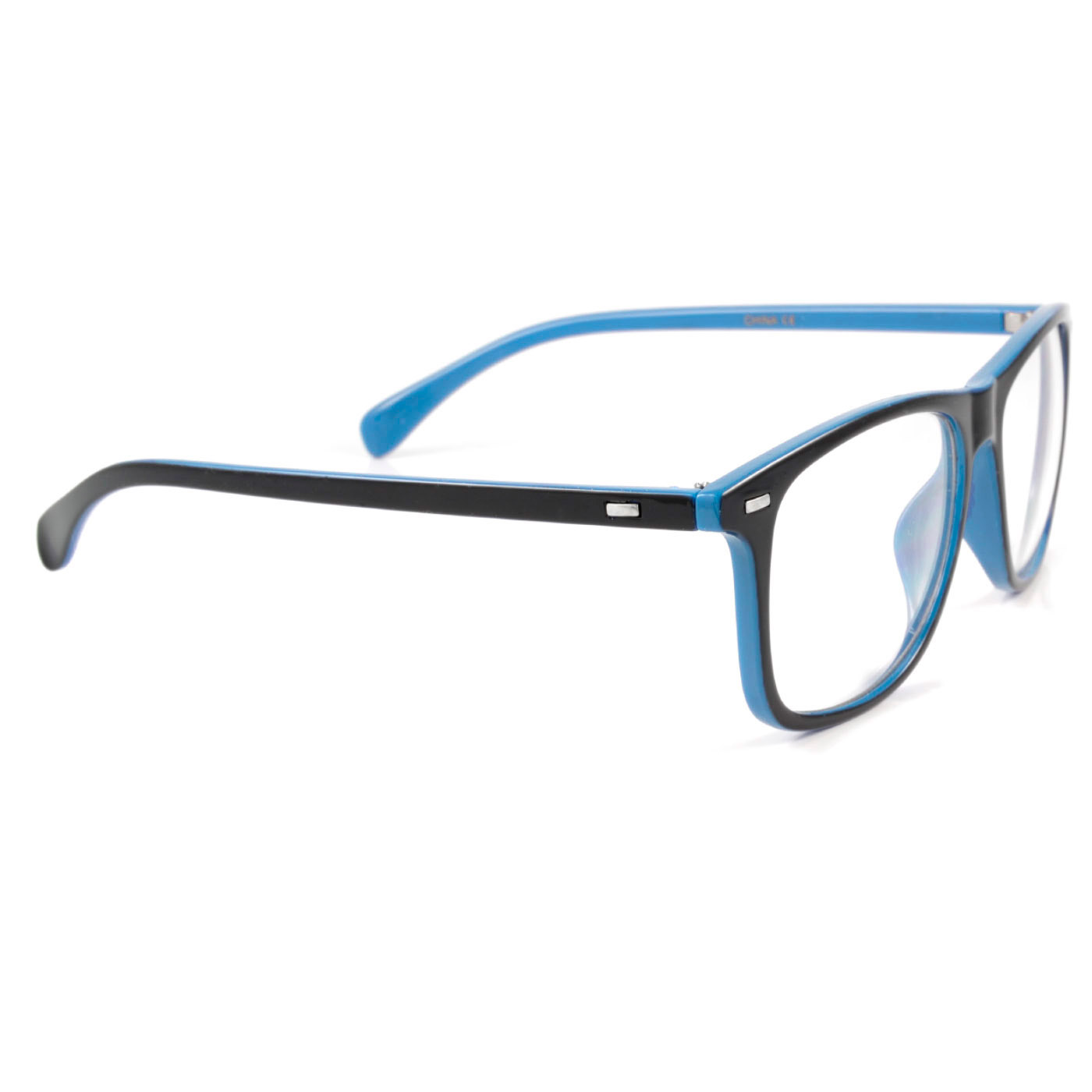 Blå/Sorte Lion Retro Briller - 4