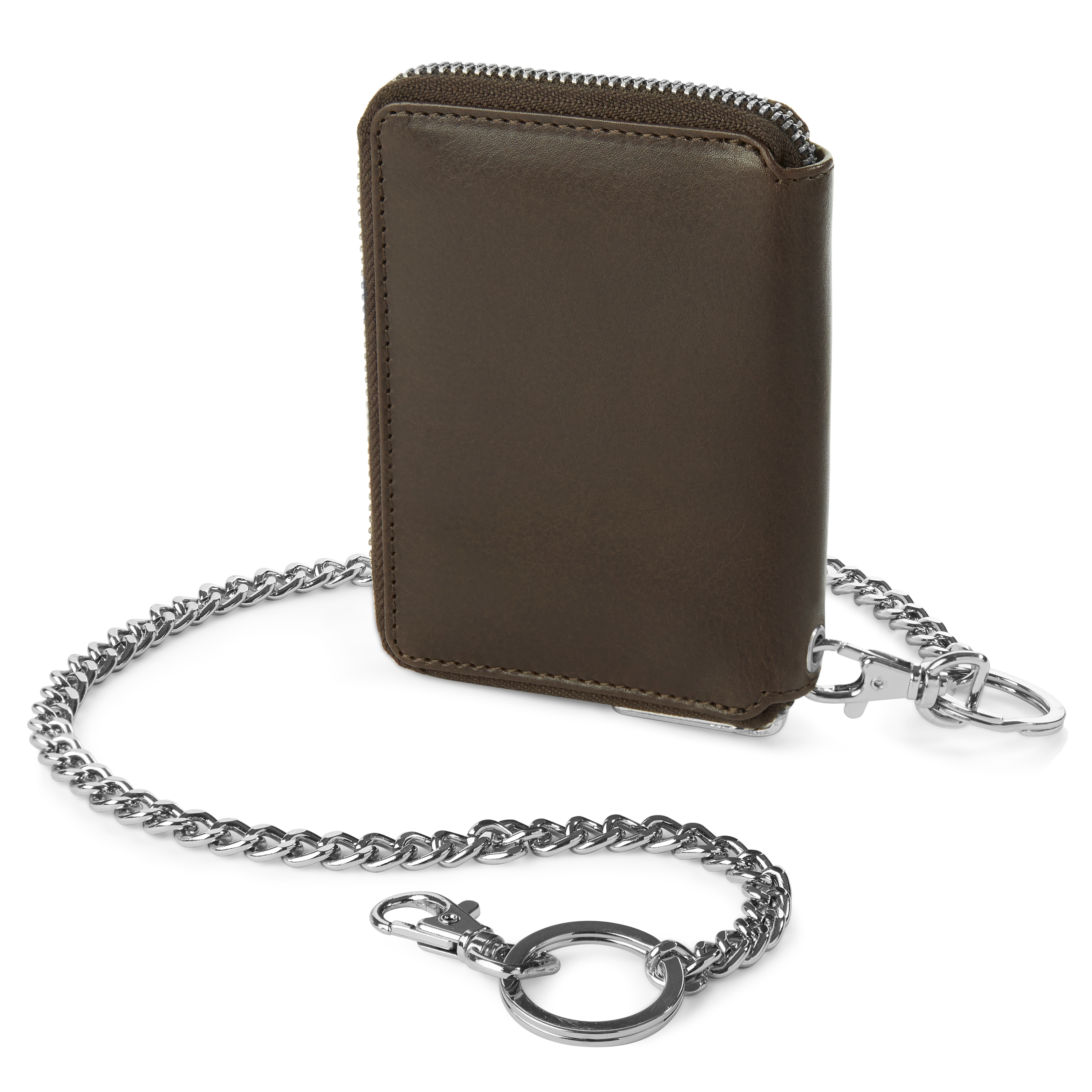 Larson tummanruskea RFID nahkalompakko - 4