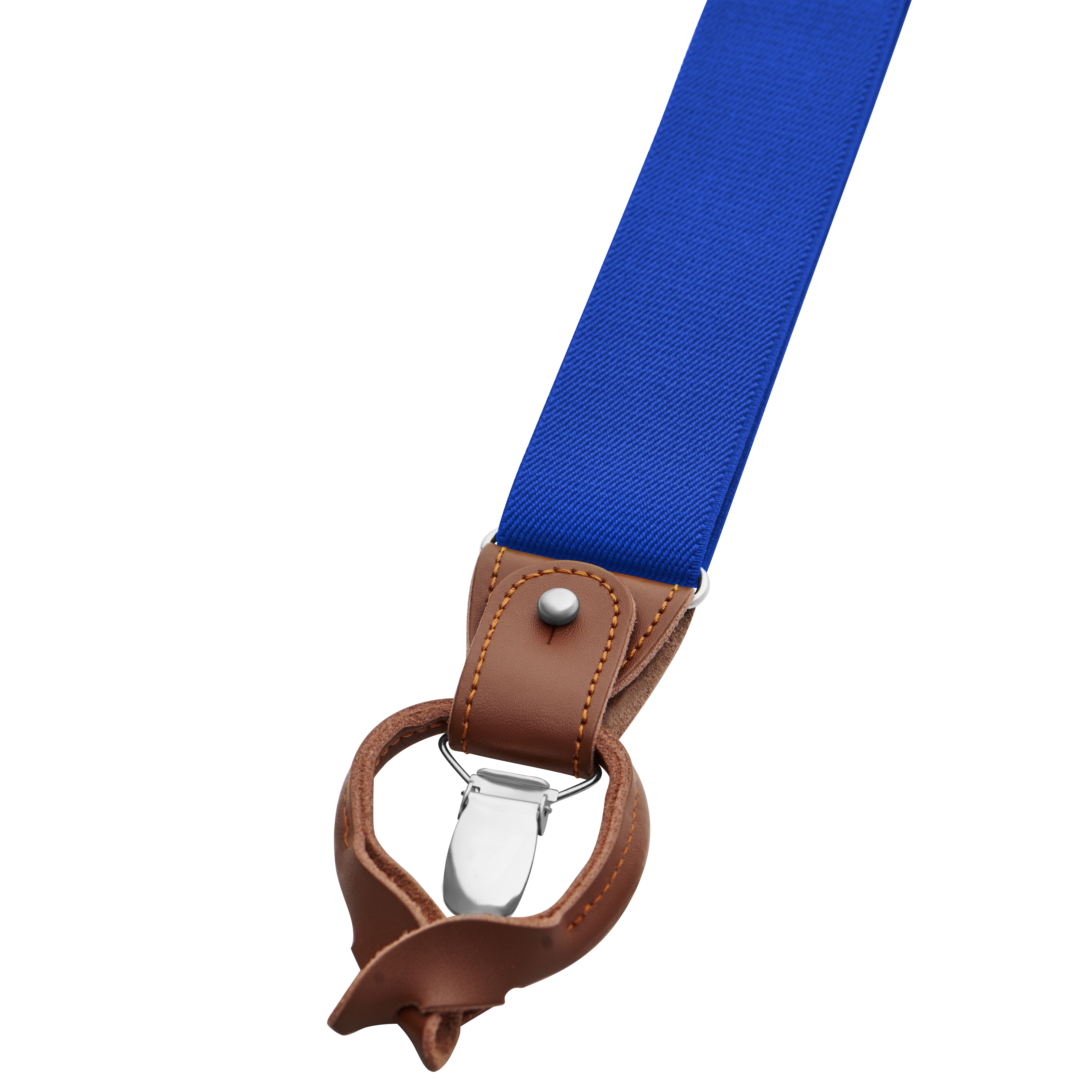 Vexel | Breite Blaue verstellbare X-Rücken Hosenträger - 3