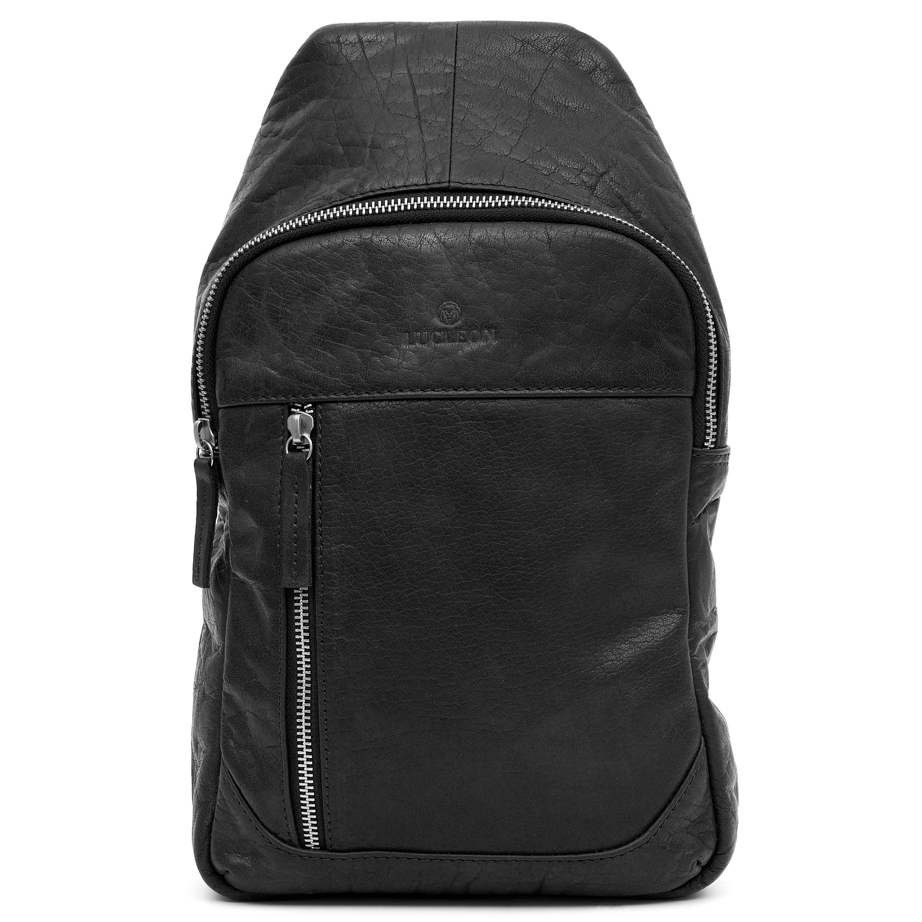 Montreal Mini Svart Axelväska i Läder - 2