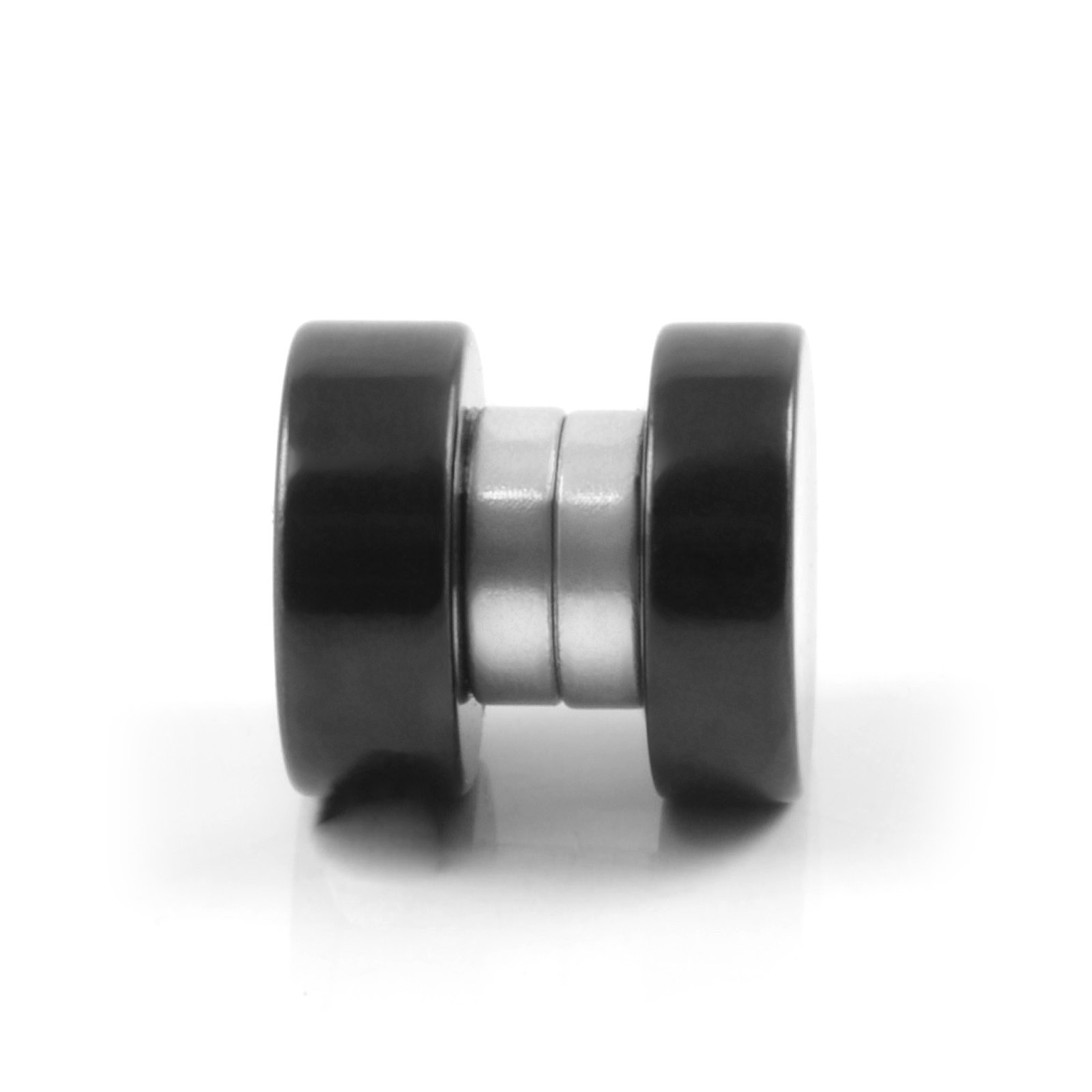 Pendiente de imán con calavera - 3