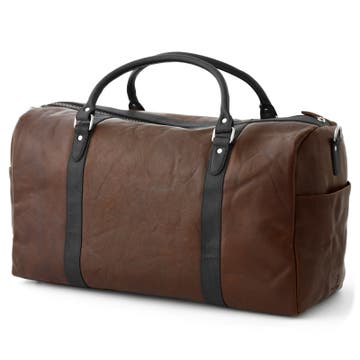 Brown & Black California Duffel Bag