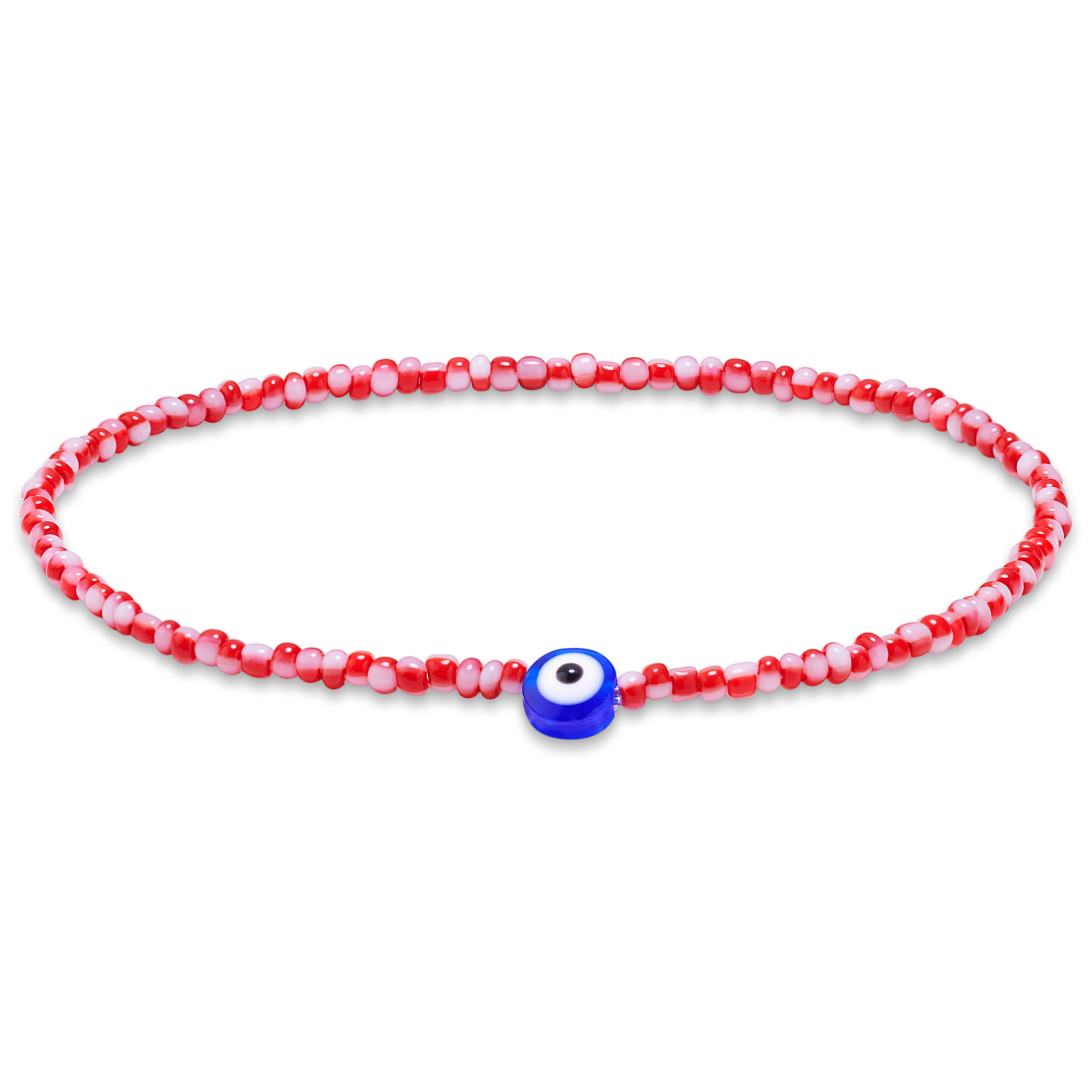 Amalfi | Red Evil Eye Beaded bracelet