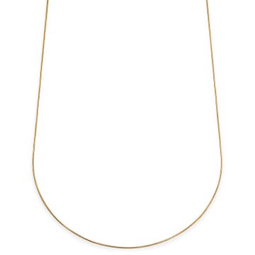 Essentials | 1 mm Gold-Tone Snake Chain Necklace Essentials | 1 mm Gold-Tone Snake Chain Necklace