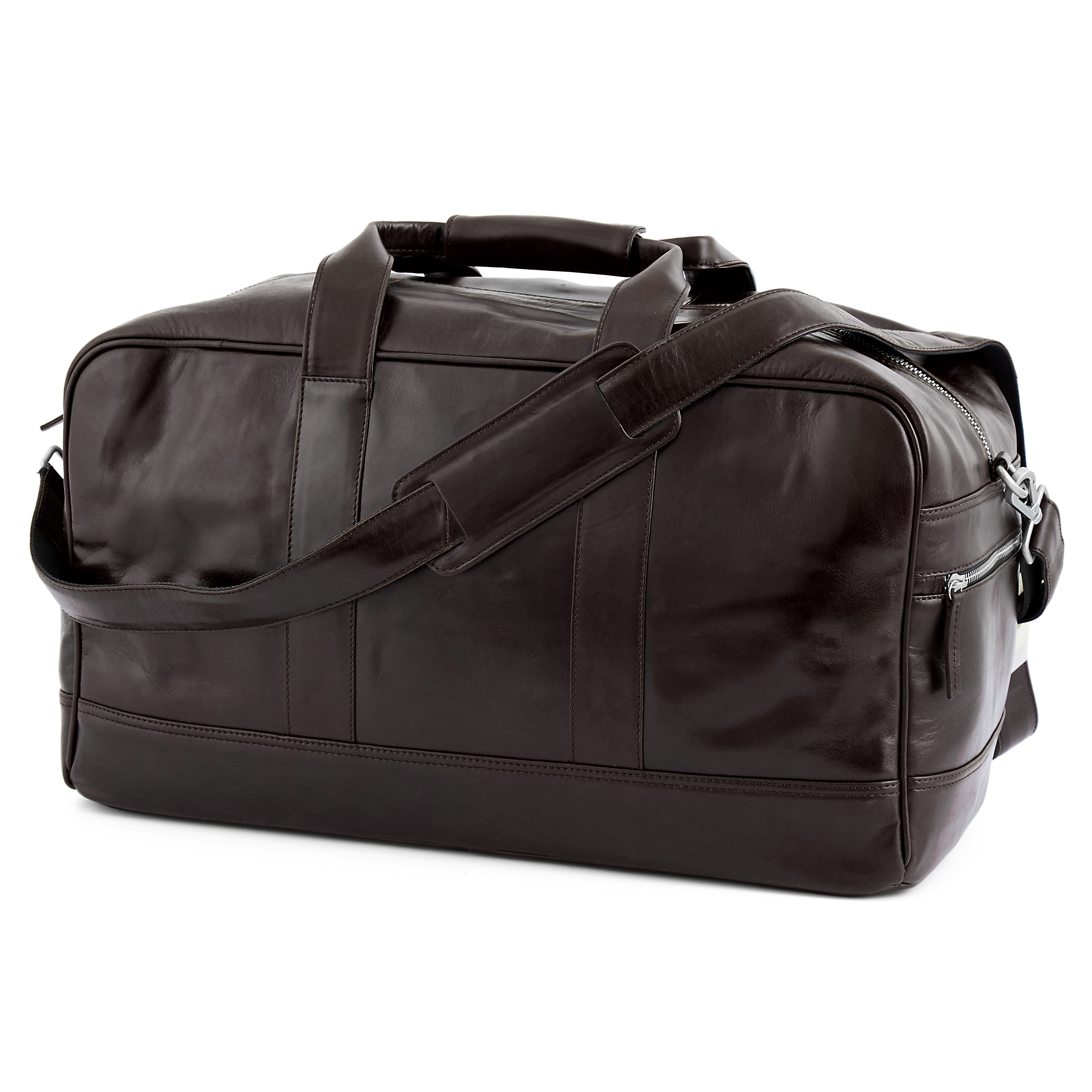 Donkerbruine Jasper Weekendtas - 1