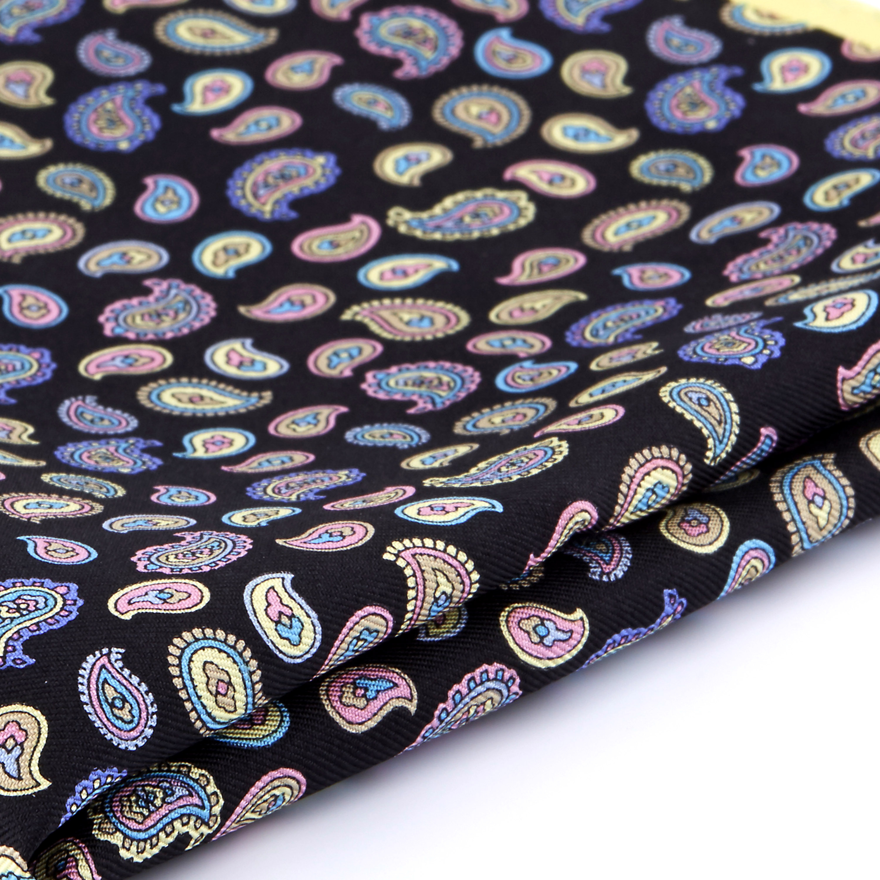 Zwarte Fantasy Zijden Pochet - 2