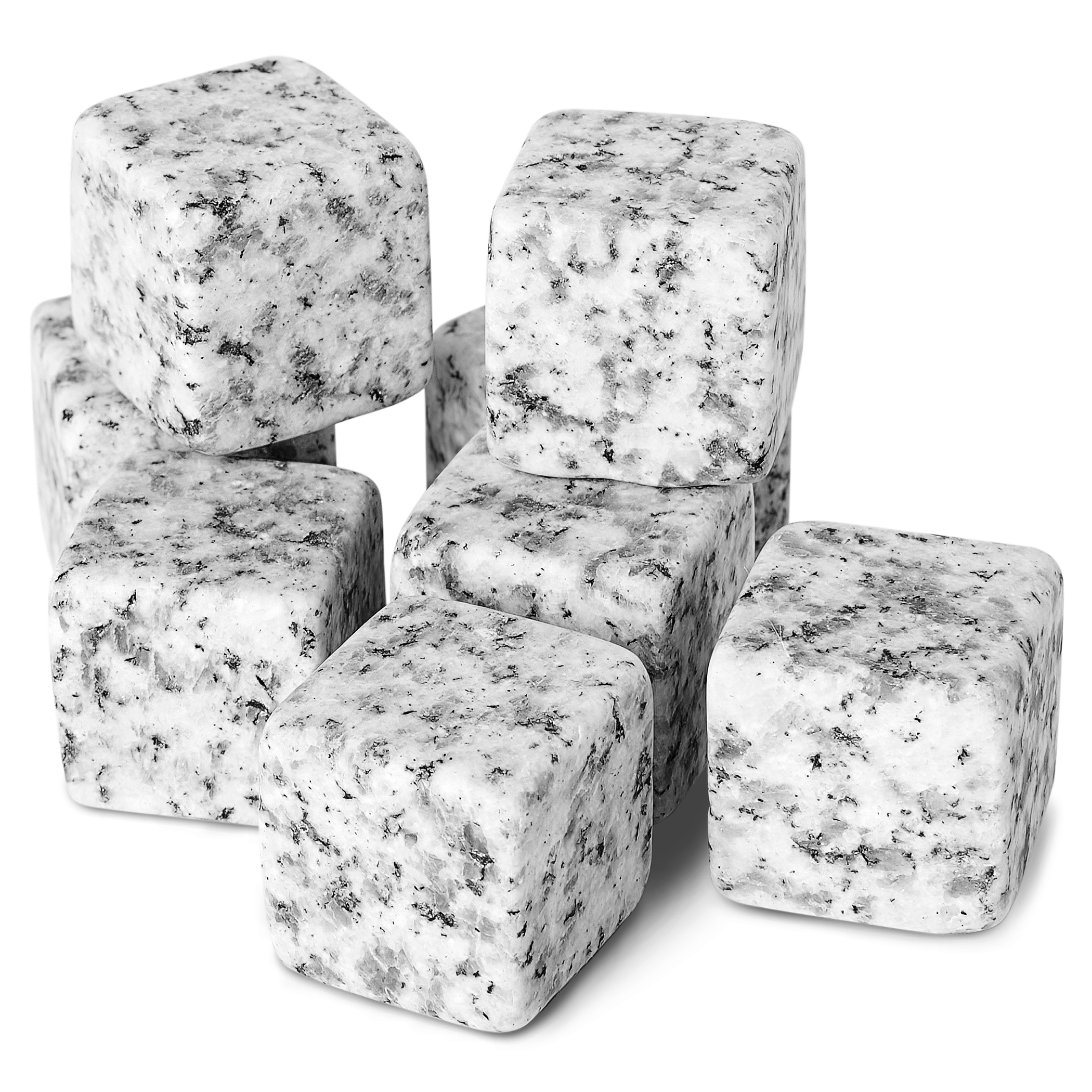 Whiskey Set | Glasses, Tongs, and Granite Stones - 5