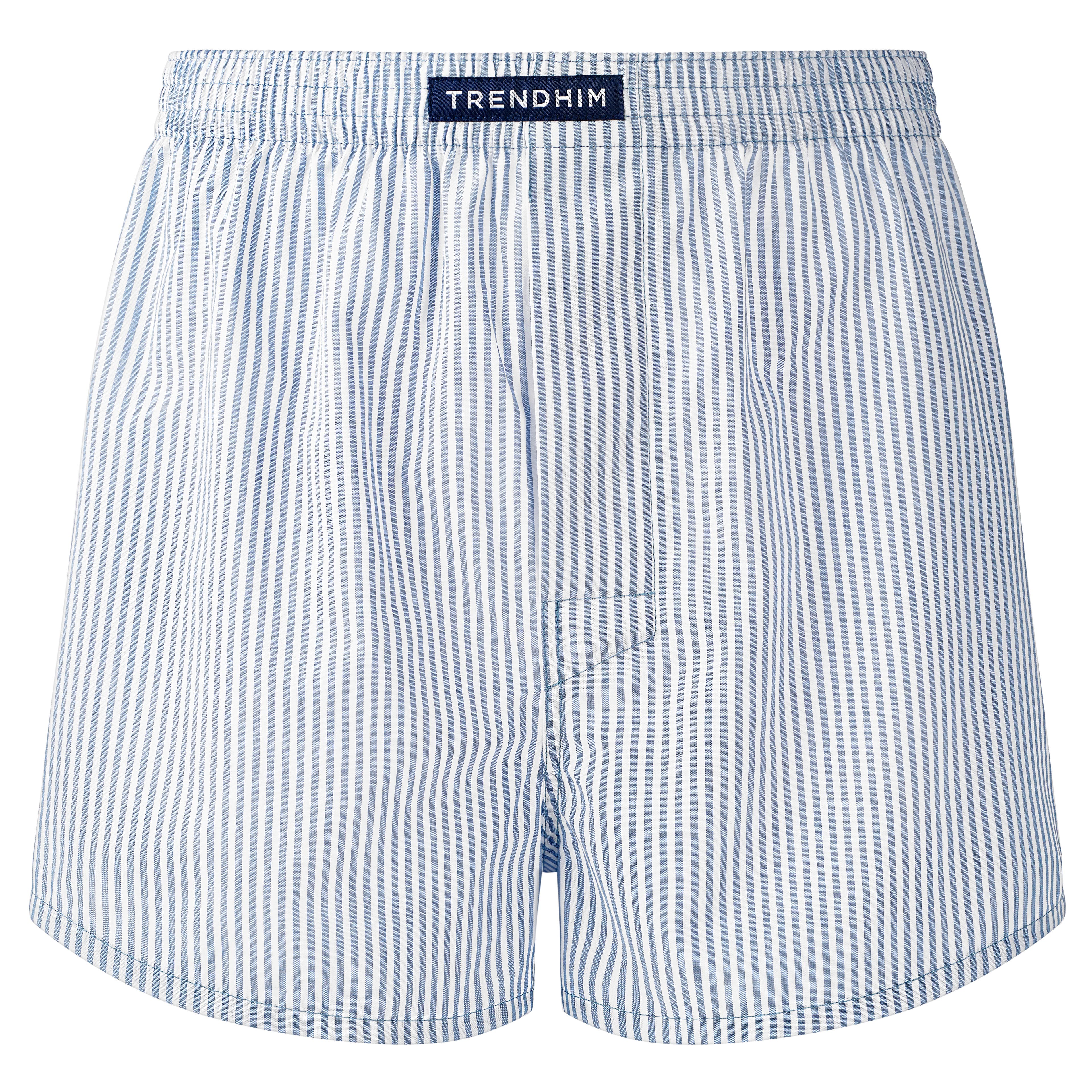 AirFeel | Striped White Loose-fit Encased Cotton Boxers AirFeel | Striped White Loose-fit Encased Cotton Boxers