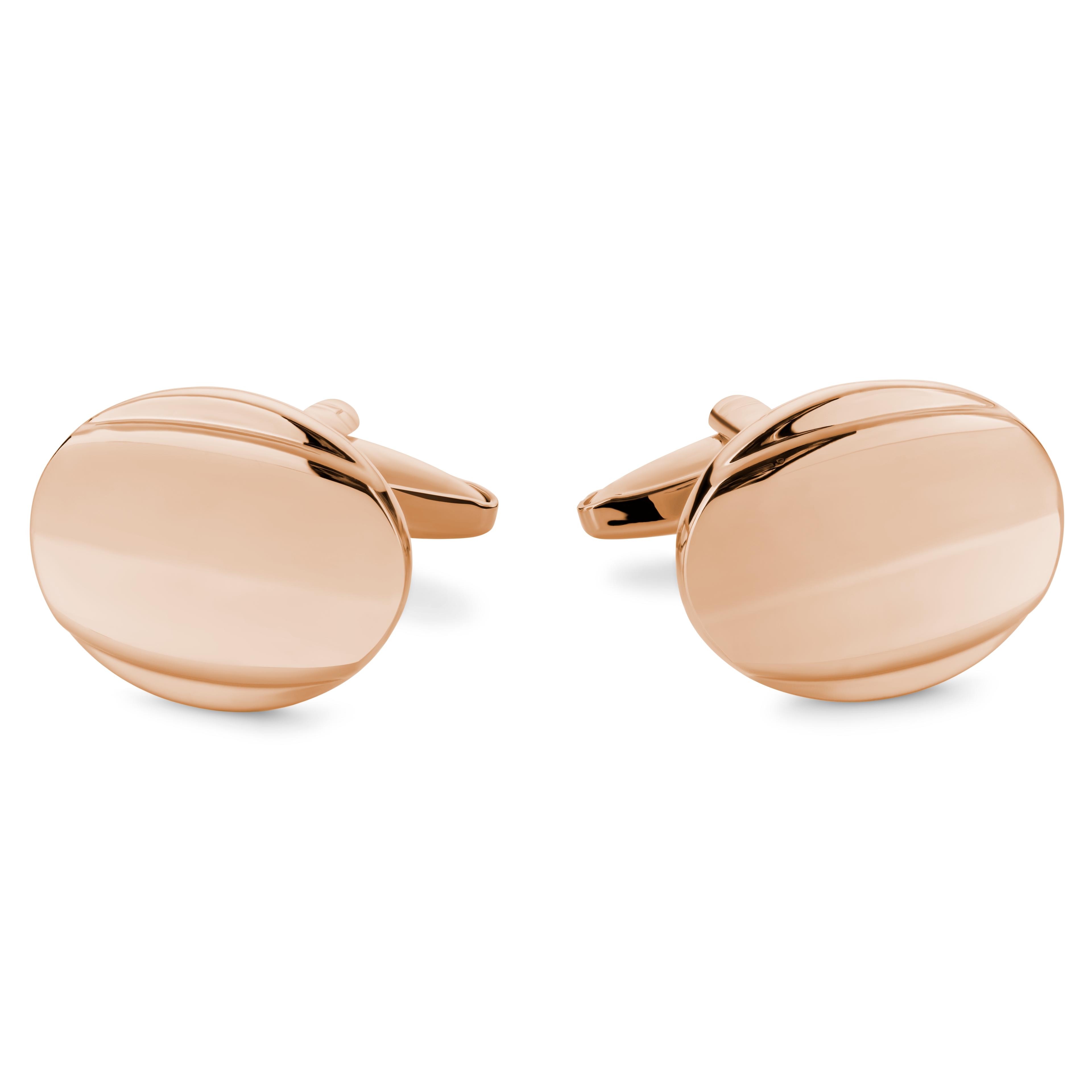 Gemelli Da Uomo A Teschio In Rame Color Oro – Regalo Originale Per Compleanno O Natale