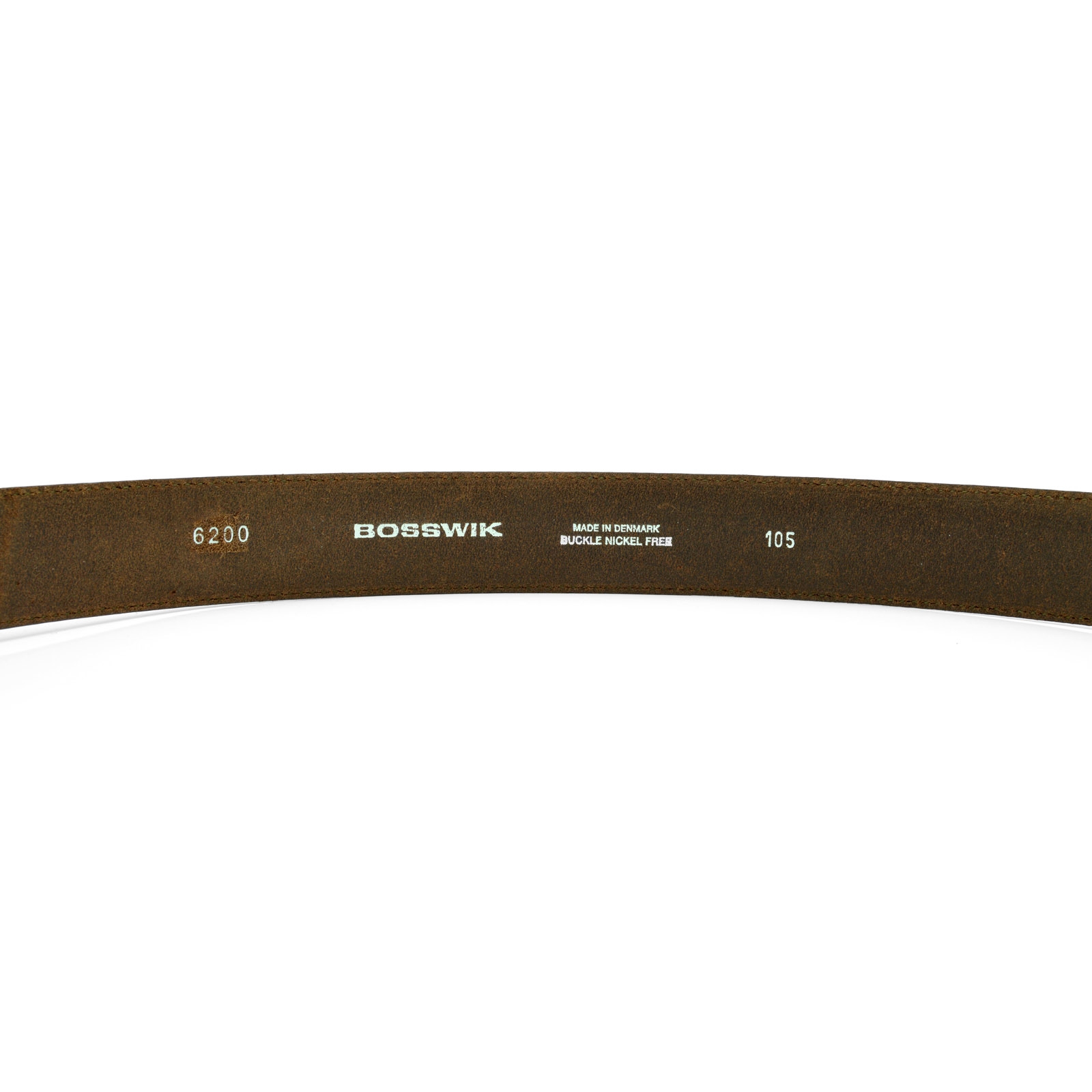 Cinturón marrón de cuero clásico - 3