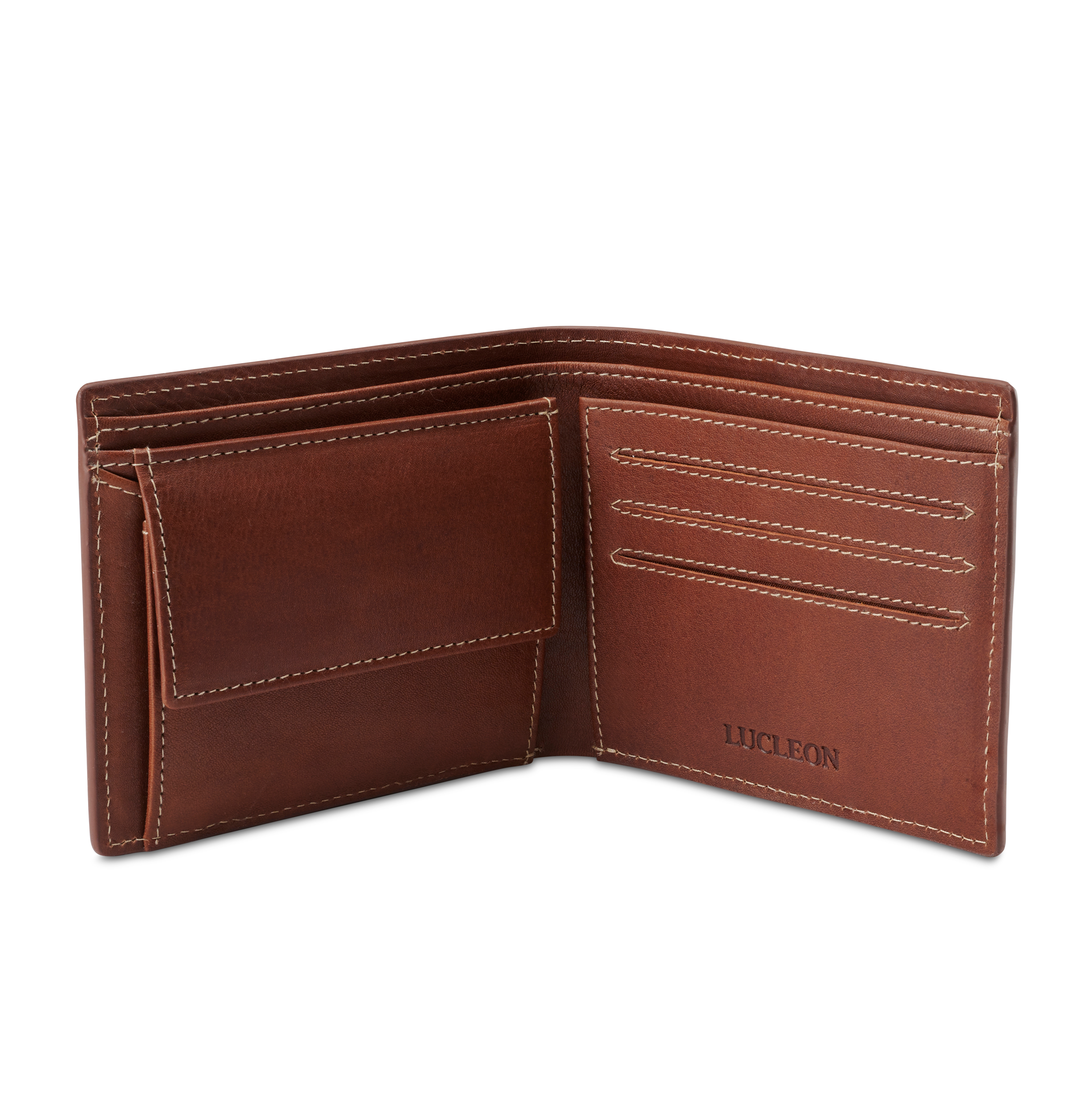 Tan Leather Wallet - 3