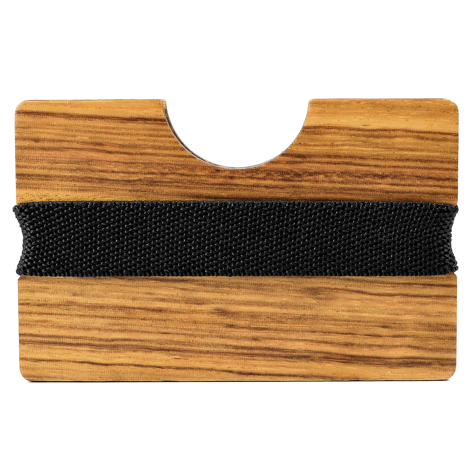 Zebra Wood Card Holder - 1