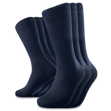 TrueFeel | 3er-Pack marineblaue Premium-Baumwoll-Tennissocken TrueFeel | 3er-Pack marineblaue Premium-Baumwoll-Tennissocken