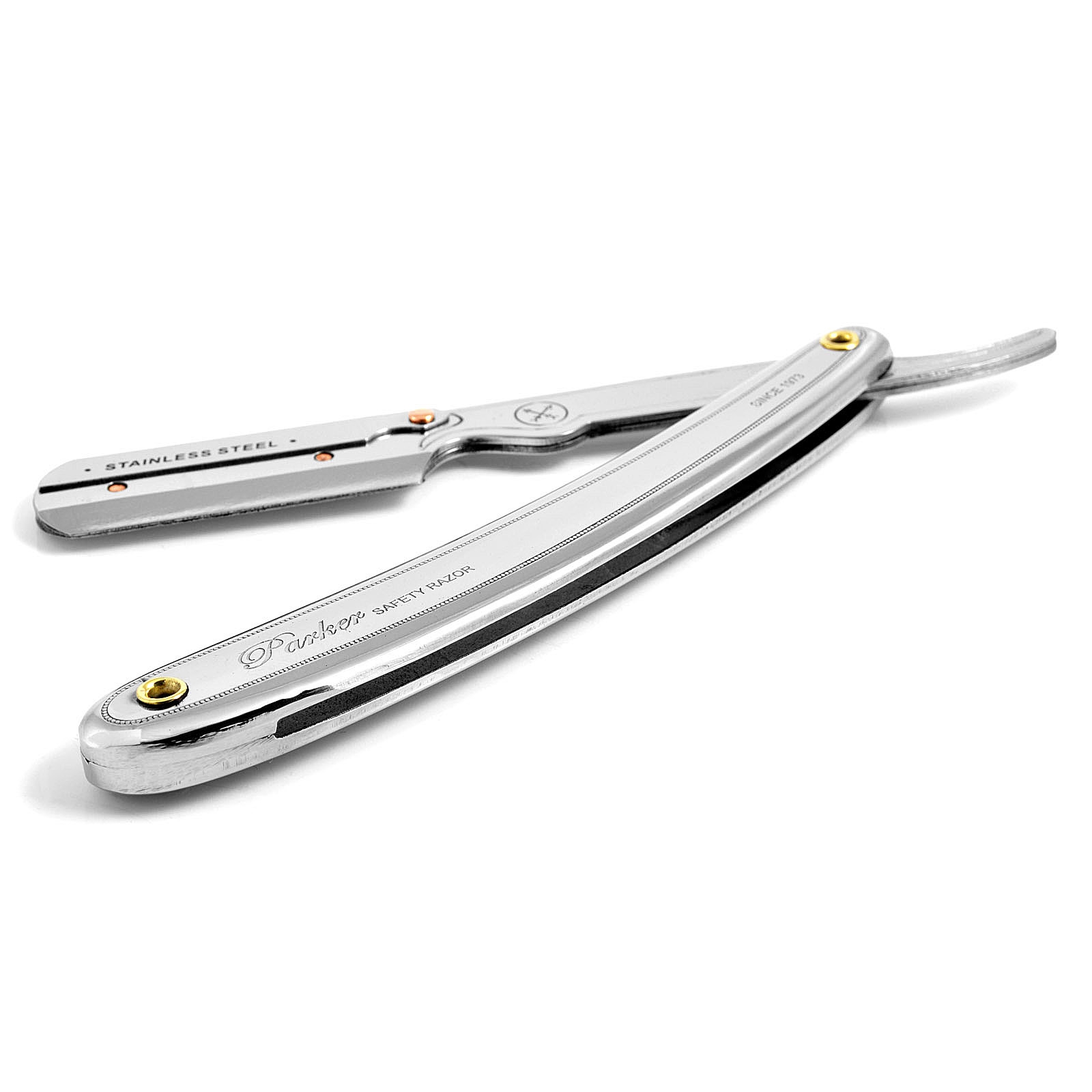 Edelstahl Universal Rasiermesser mit Einwegklingen - 5