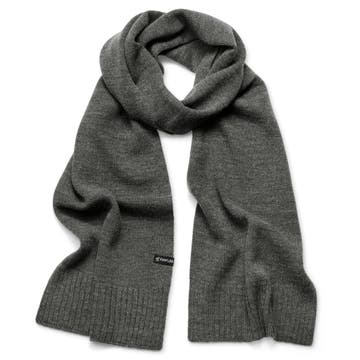 Kaleb | Dark Gray Merino Kane Scarf Kaleb | Dark Gray Merino Kane Scarf