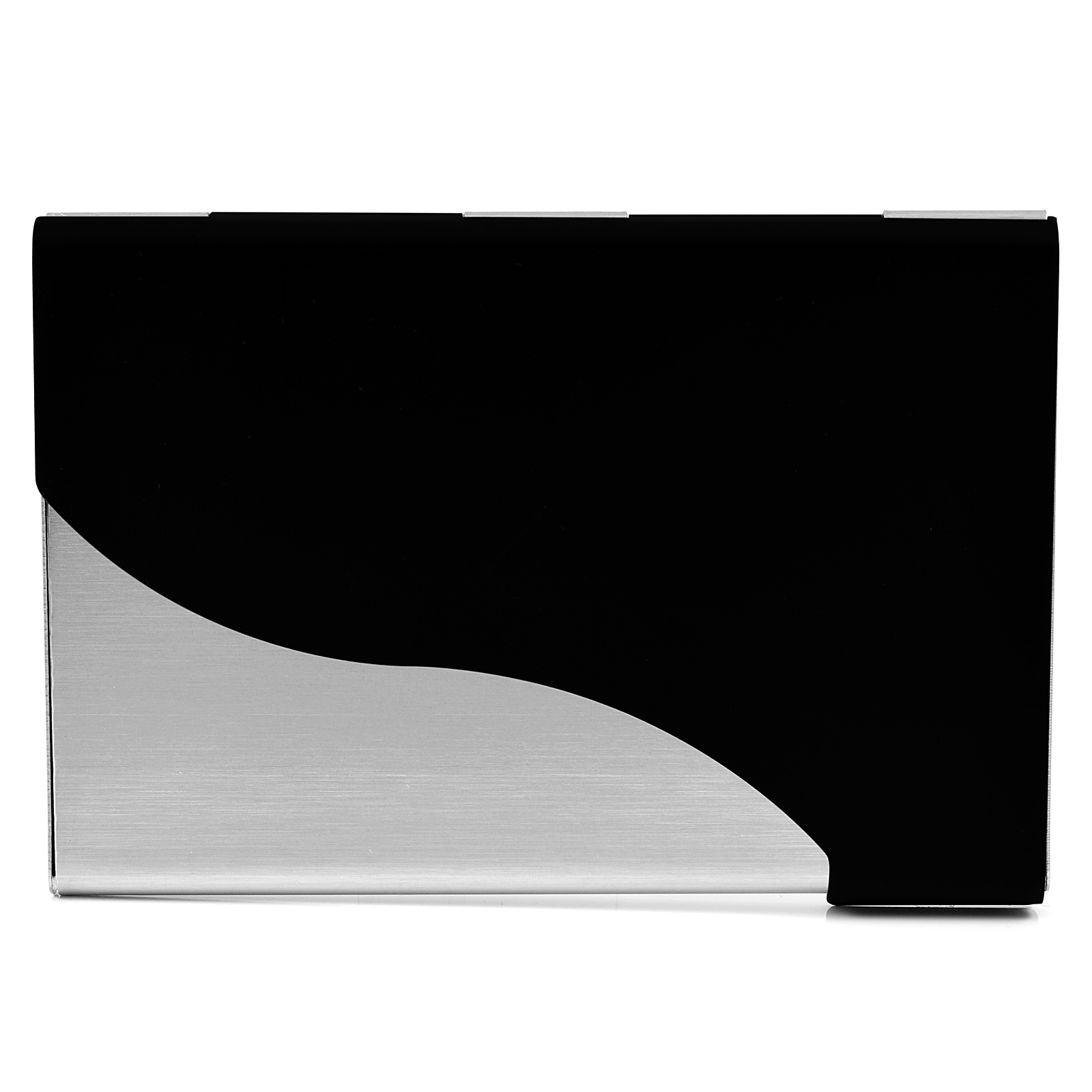 Stål/Svart Vågig Korthållare - 1