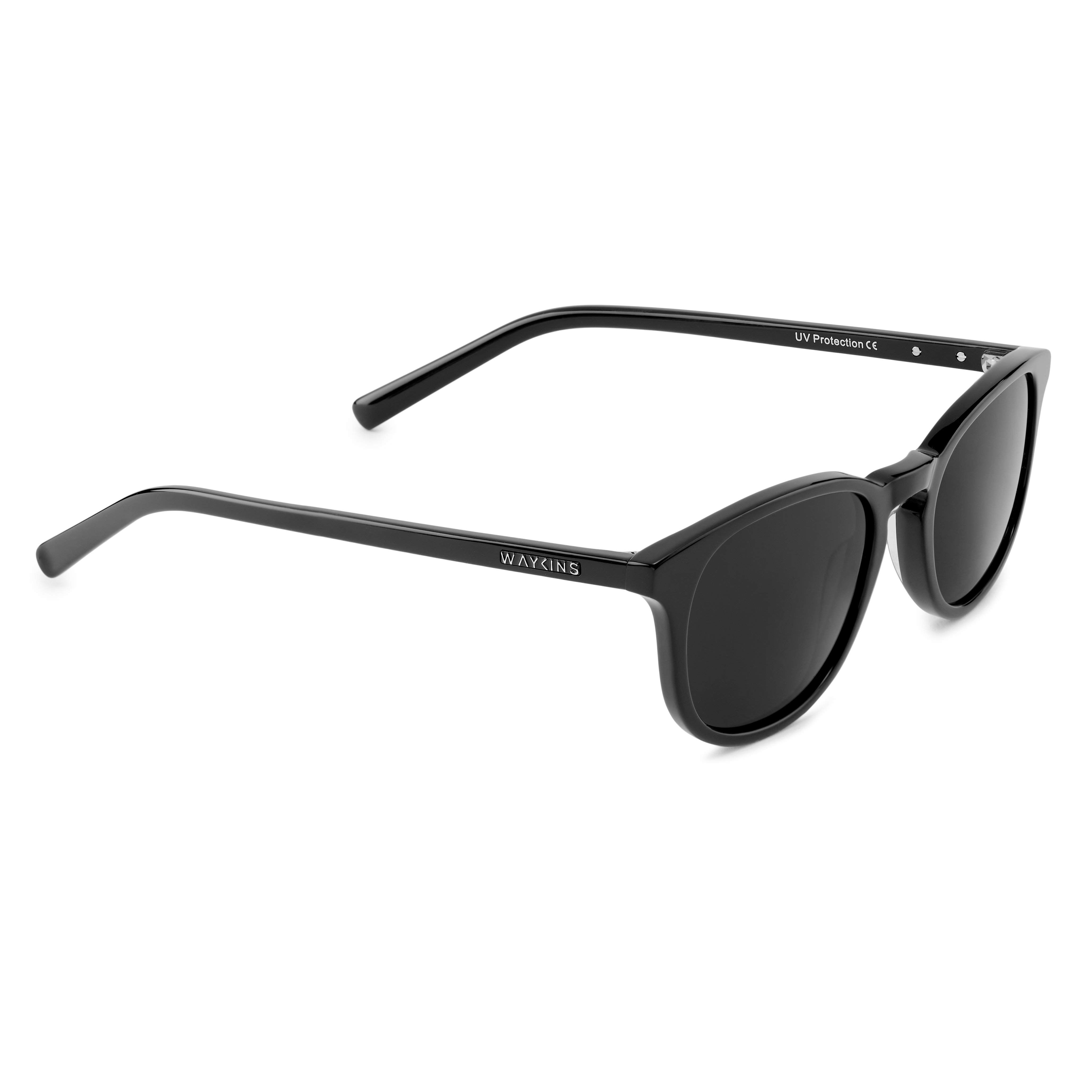 Warrick Thea Polarizētas saulesbrilles melnā un pelēkā - 5