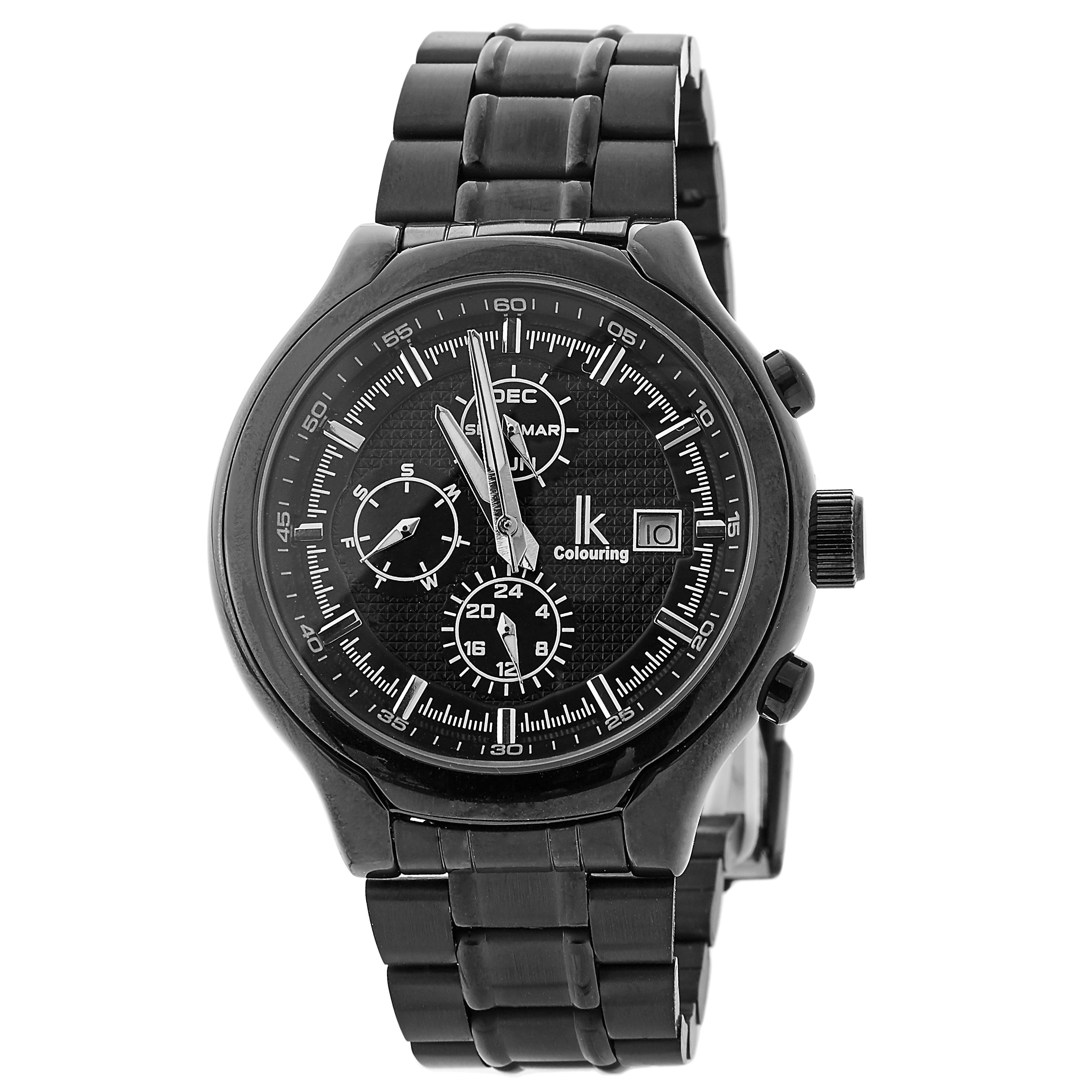 Zwart Explorer Horloge - 1