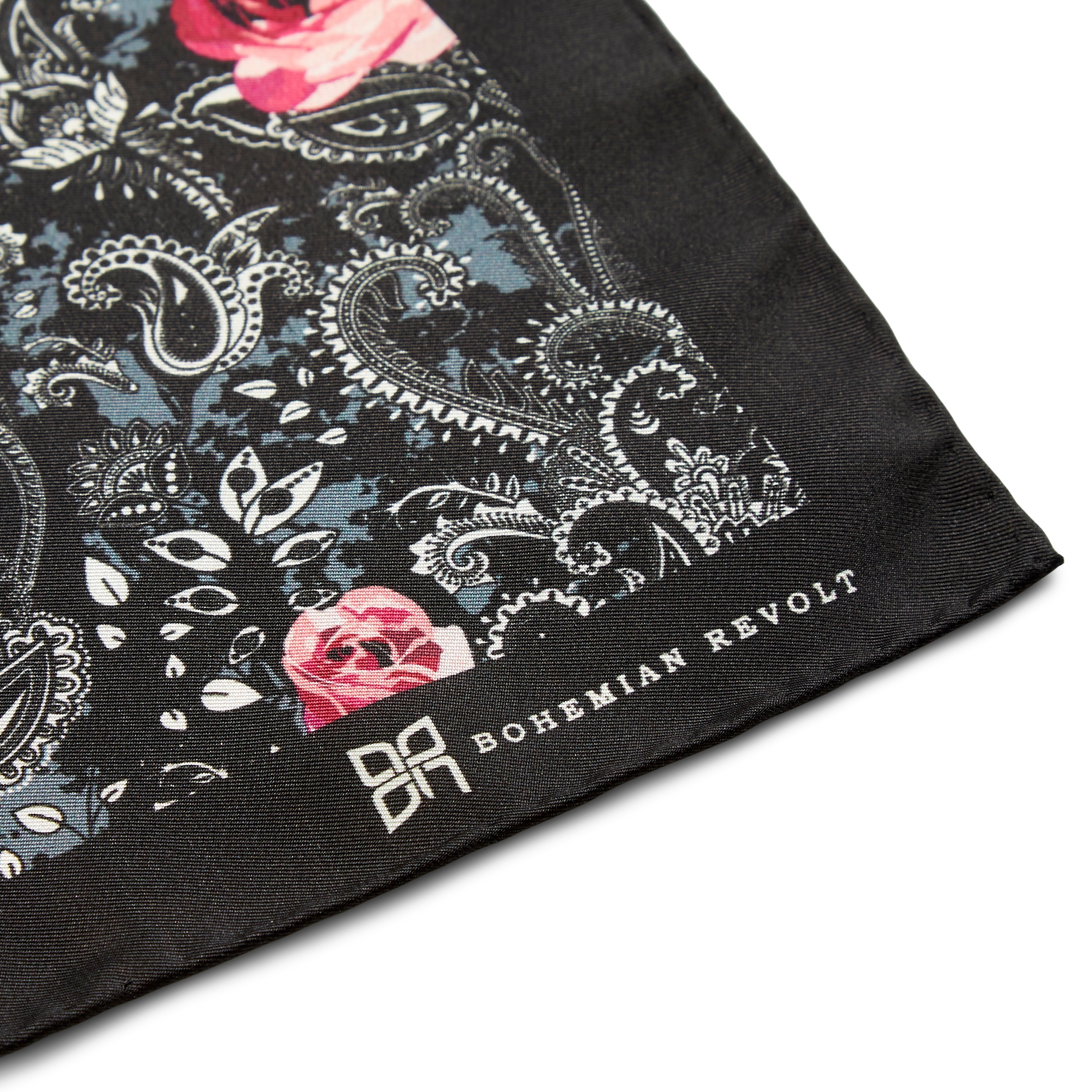 Brook Boho Seiden Einstecktuch - 4