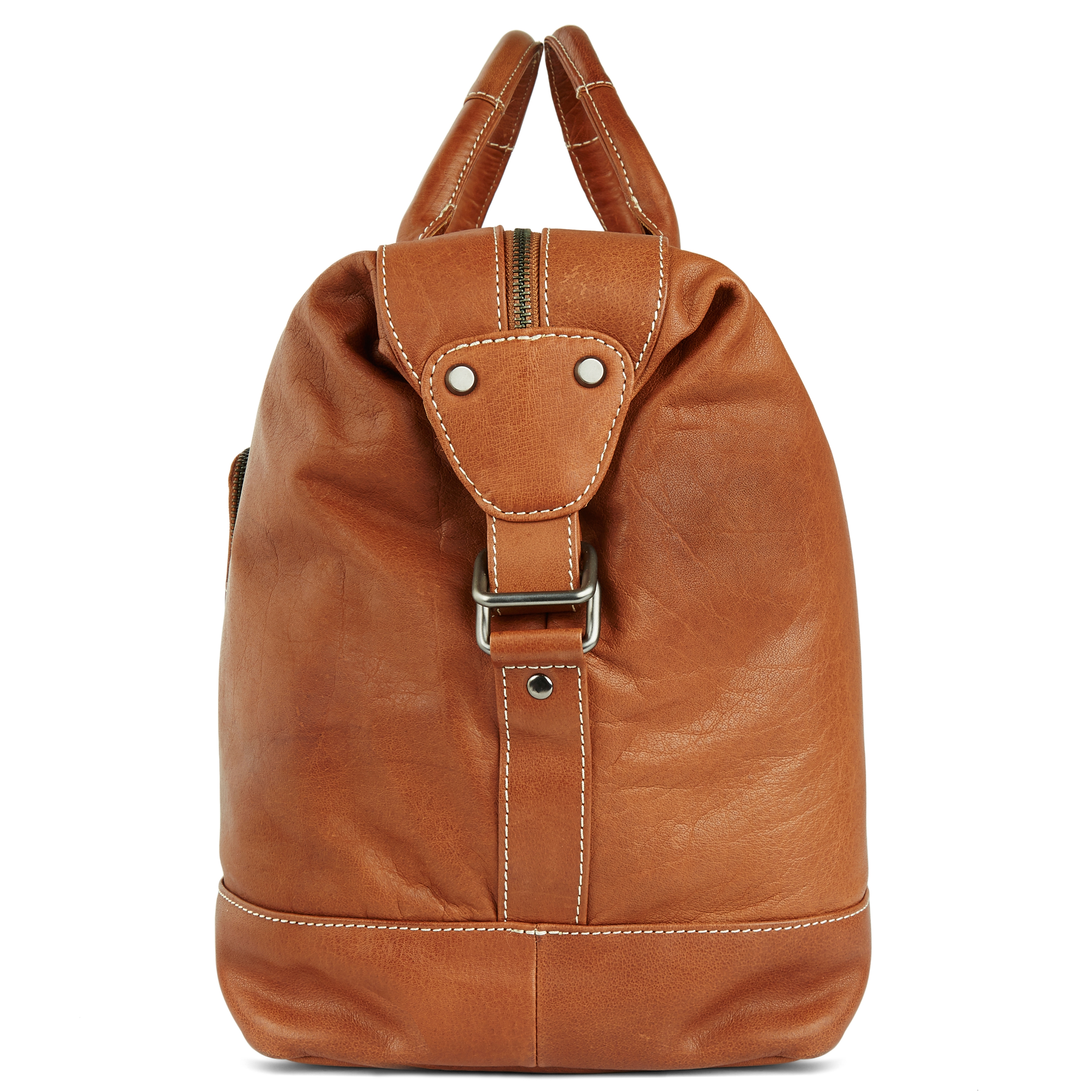 Oxford Classic Duffeltaske i Tan Læder - 3