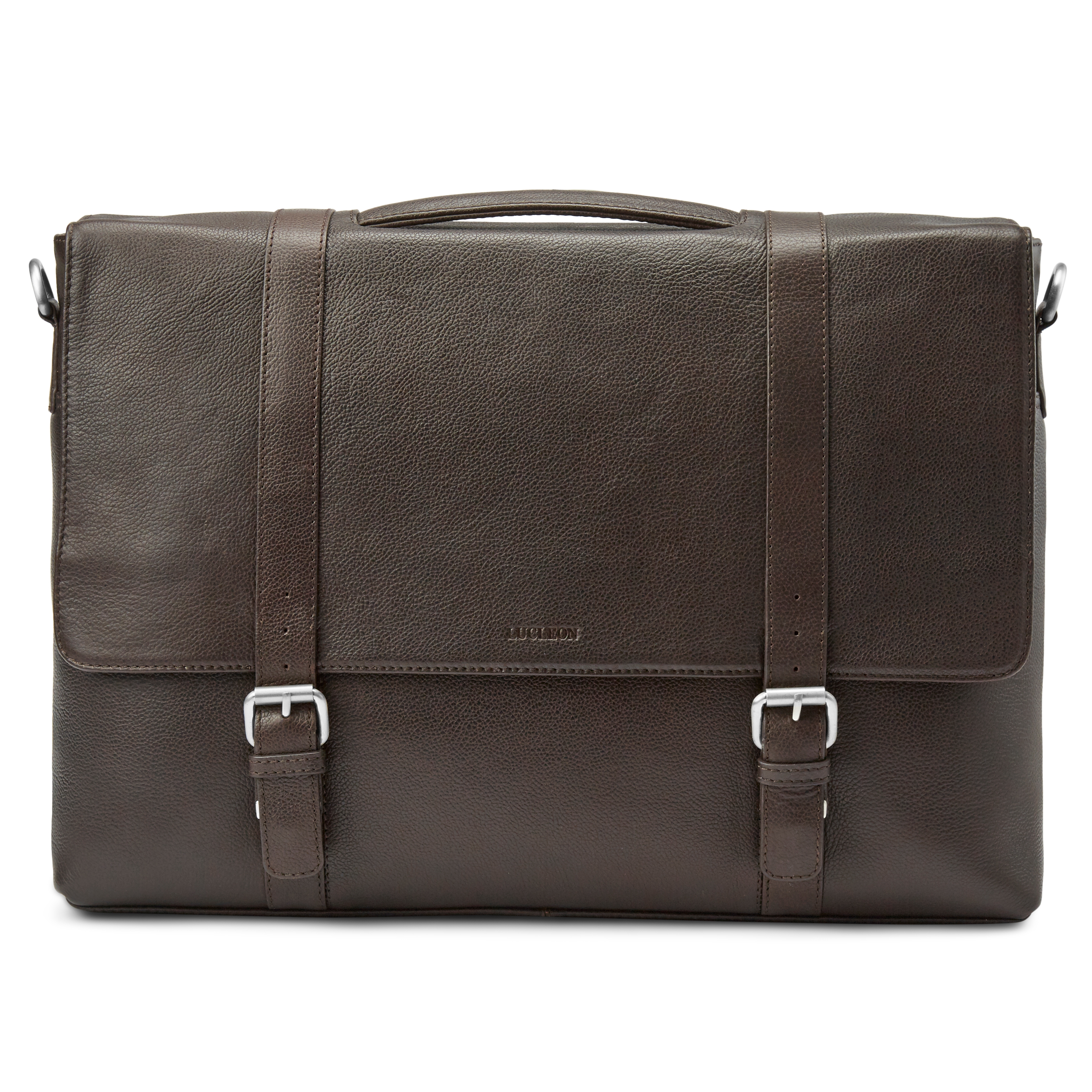 Sam Mørkebrun Skinnveske - 3