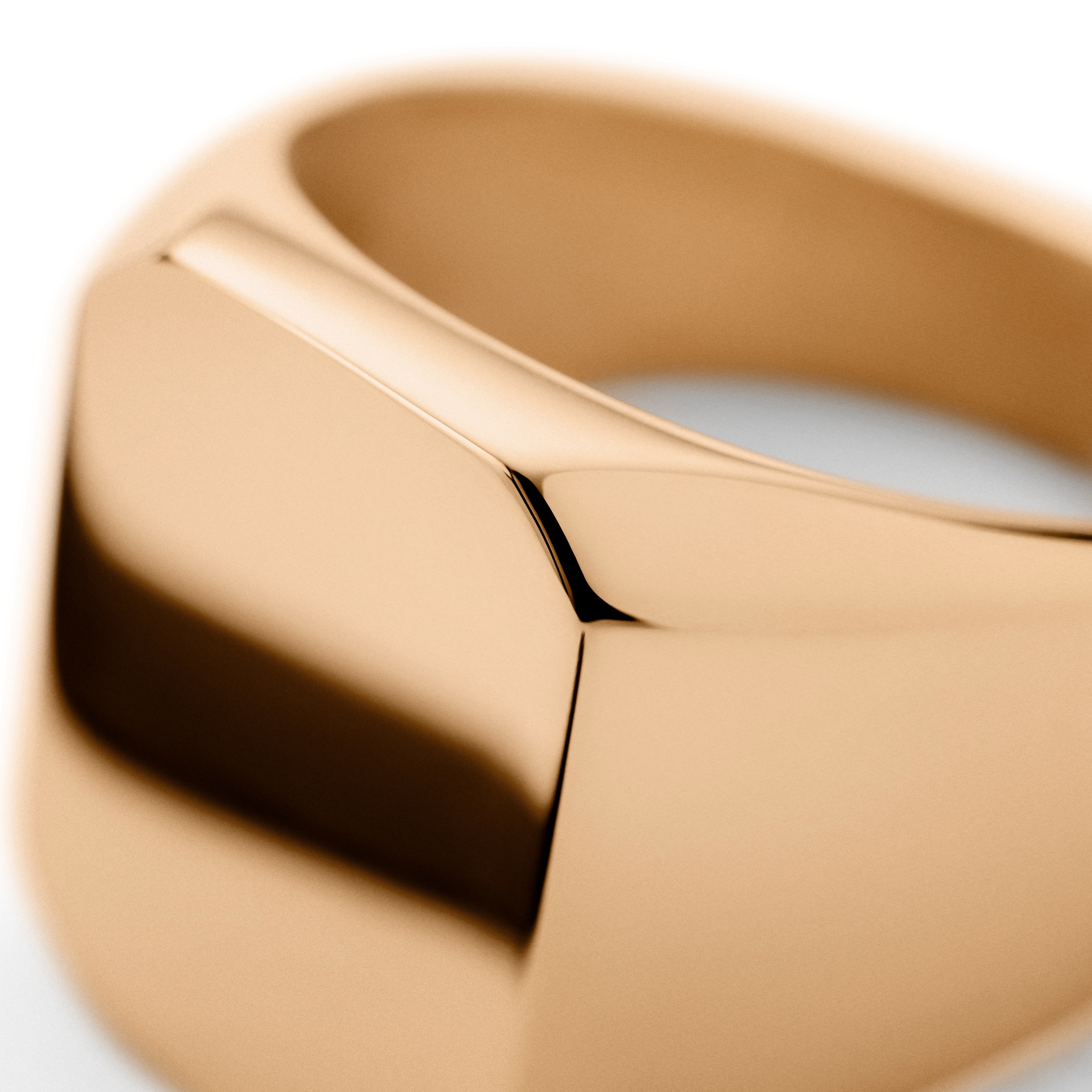 Złocisto-różowy pierścień Liam - 2