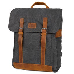 Slater Grey & Tan Classic Backpack