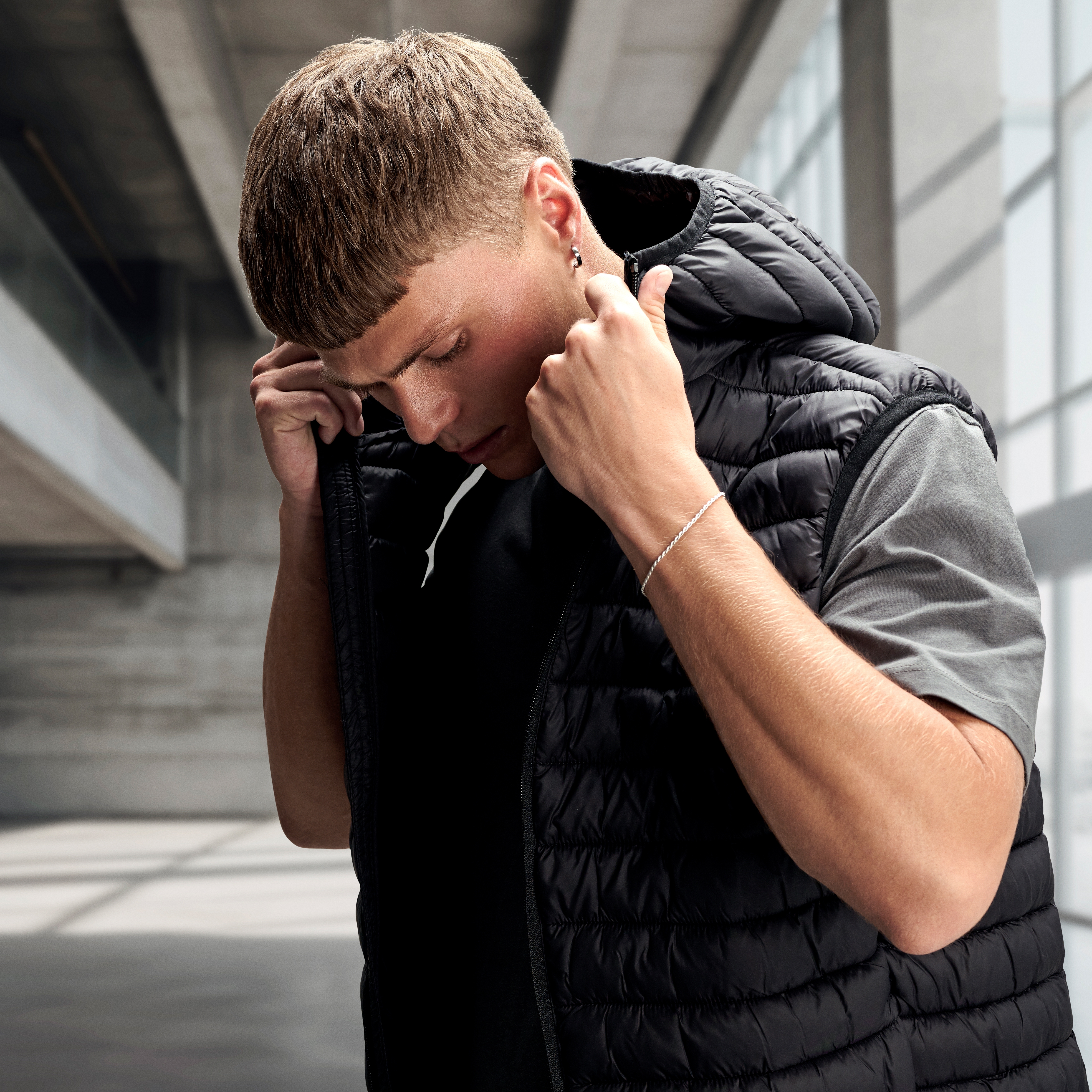 Argentia | 925s | Ródiummal bevont ezüst kábel lánc karkötő - 2 mm - 5